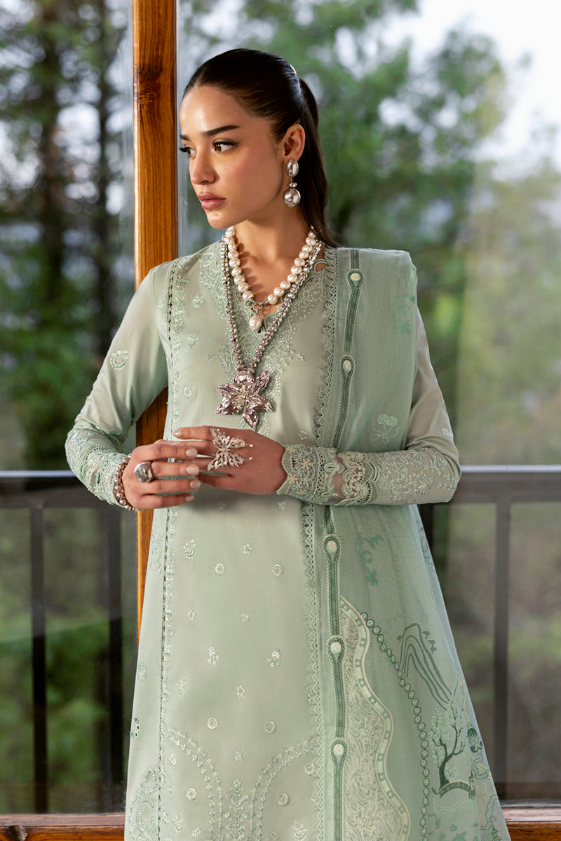 Qalamkar | Qlinekari Lawn | DC-15 Elira by Qalamkar - Designer Dress - Type: Ladies Clothes - Available at Libayah - 100% Original