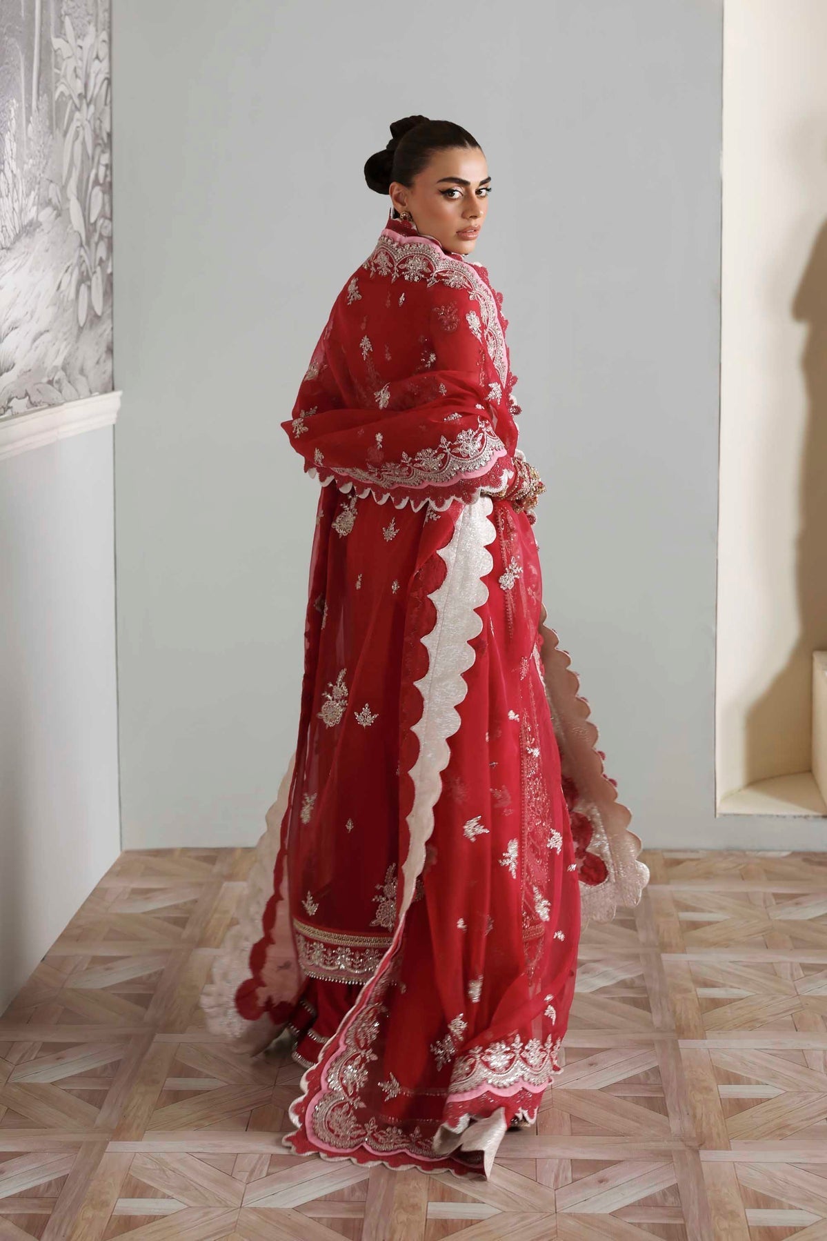 Akbar Aslam | Deewani Wedding Formals | Yeloria by Akbar Aslam - Designer Dress  - Type : Ladies Clothes - Available at Libayah - 100% Original 