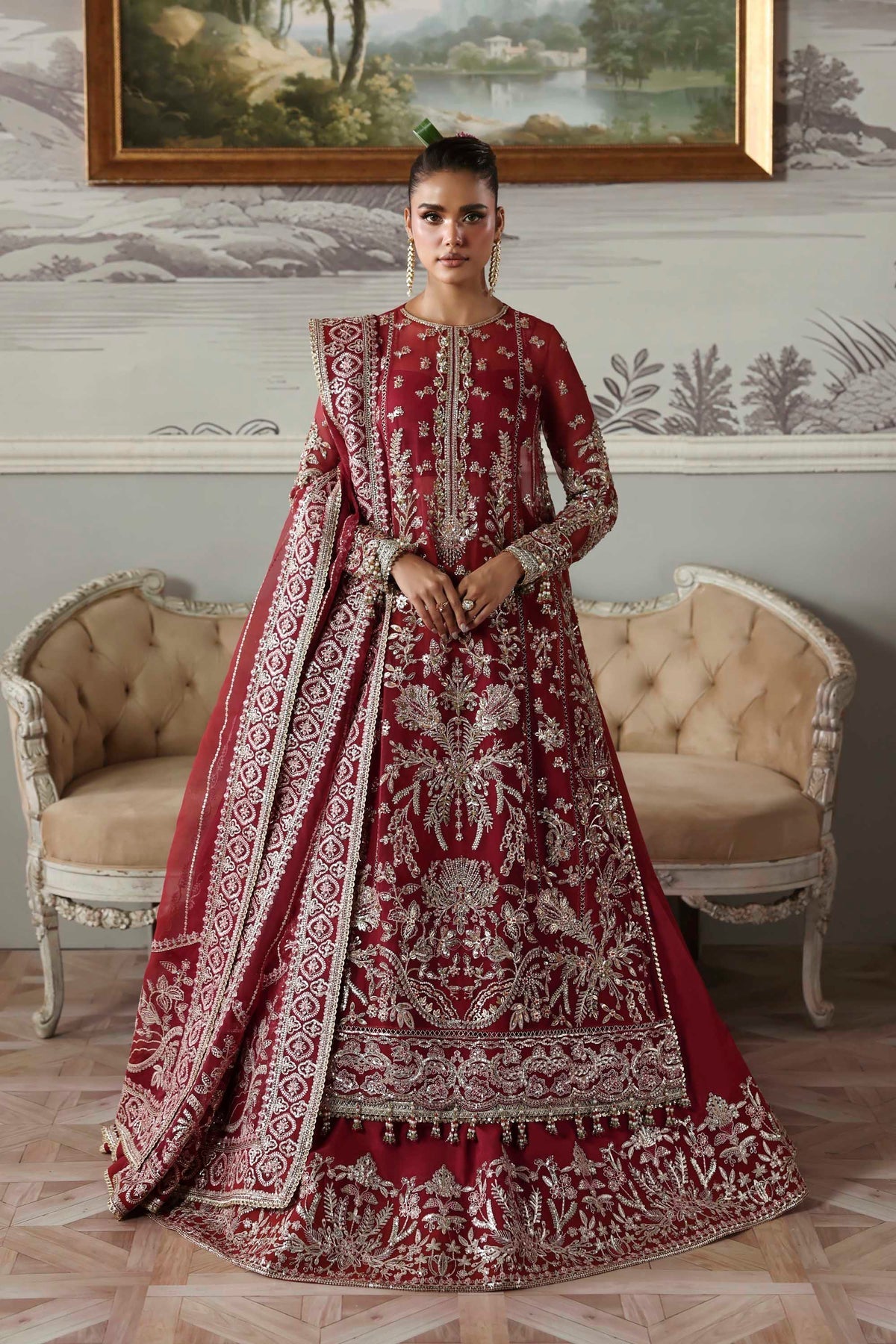 Akbar Aslam | Deewani Wedding Formals | Majeste by Akbar Aslam - Designer Dress  - Type : Ladies Clothes - Available at Libayah - 100% Original 