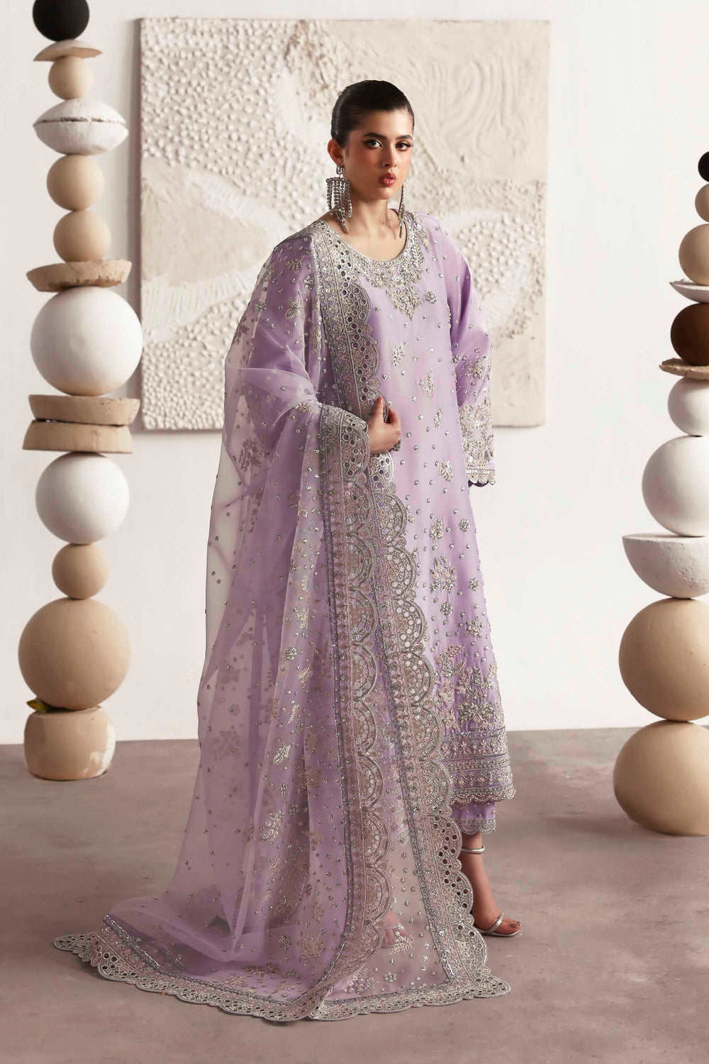 Akbar Aslam | Luxury Formals 25 | Champagne by Akbar Aslam - Designer Dress  - Type : Ladies Clothes - Available at Libayah - 100% Original 