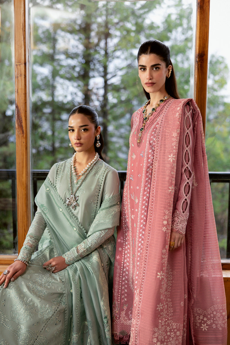 Qalamkar | Qlinekari Lawn | DC-03 Moya by Qalamkar - Designer Dress - Type: Ladies Clothes - Available at Libayah - 100% Original