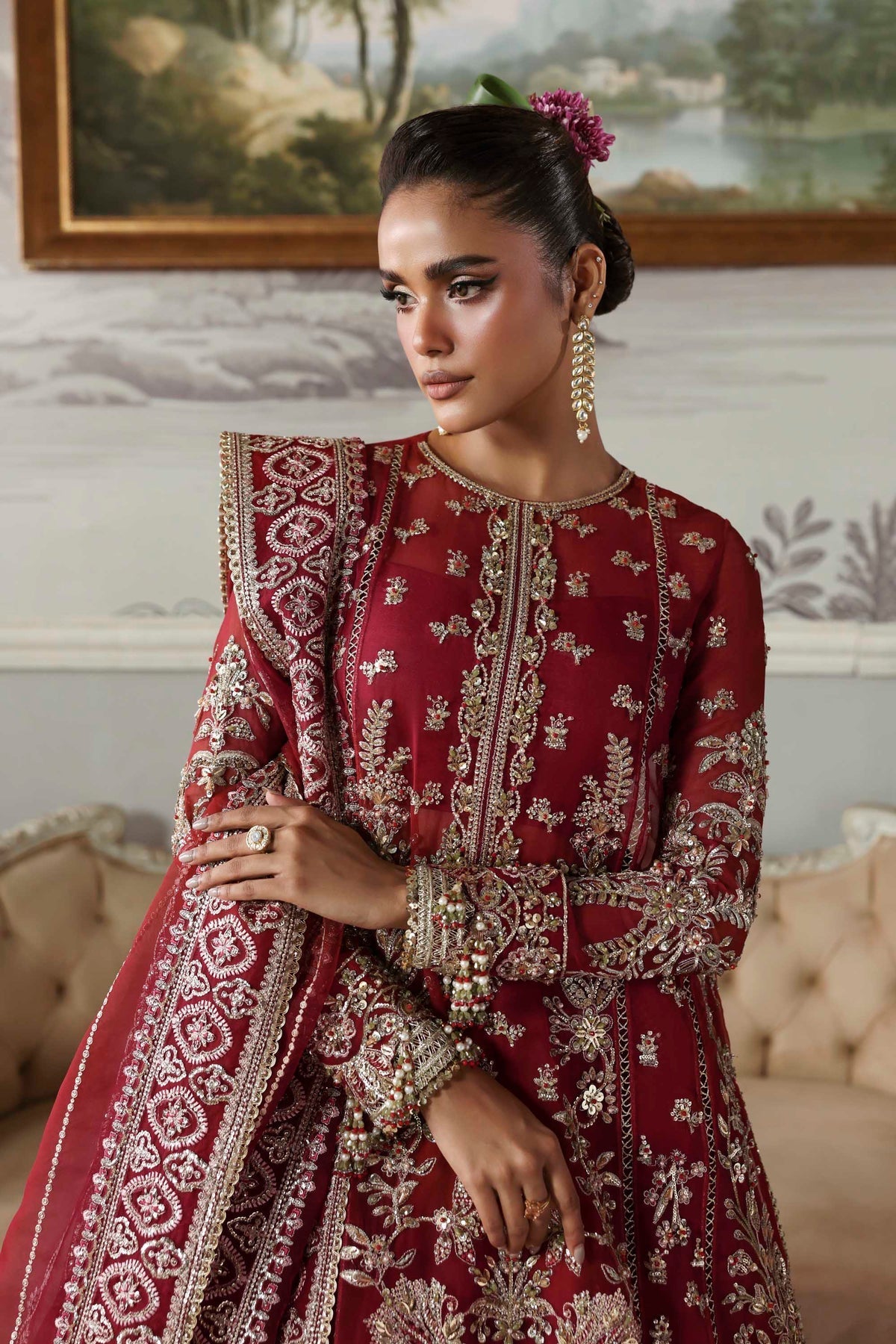 Akbar Aslam | Deewani Wedding Formals | Majeste by Akbar Aslam - Designer Dress  - Type : Ladies Clothes - Available at Libayah - 100% Original 