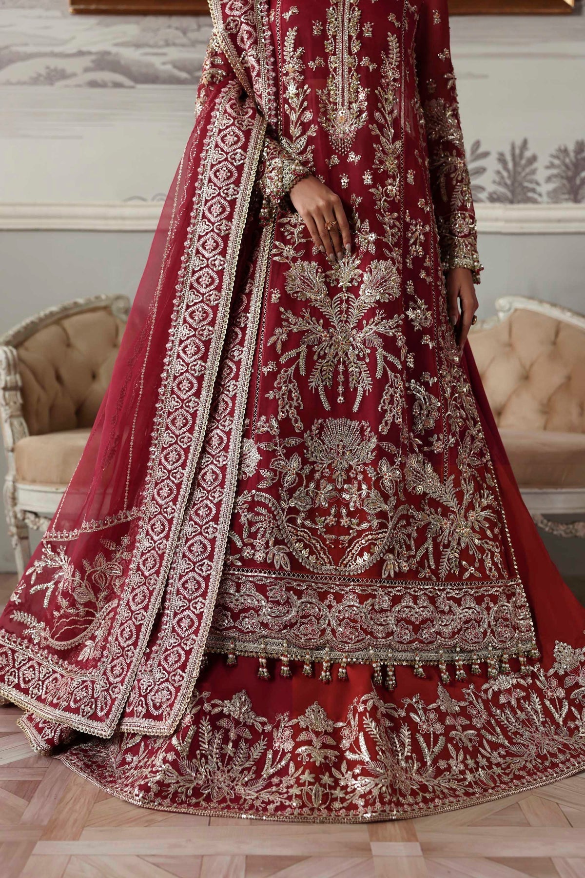Akbar Aslam | Deewani Wedding Formals | Majeste by Akbar Aslam - Designer Dress  - Type : Ladies Clothes - Available at Libayah - 100% Original 
