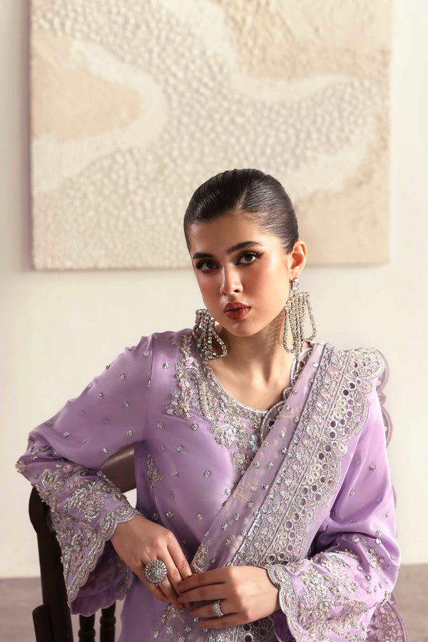 Akbar Aslam | Luxury Formals 25 | Champagne by Akbar Aslam - Designer Dress  - Type : Ladies Clothes - Available at Libayah - 100% Original 