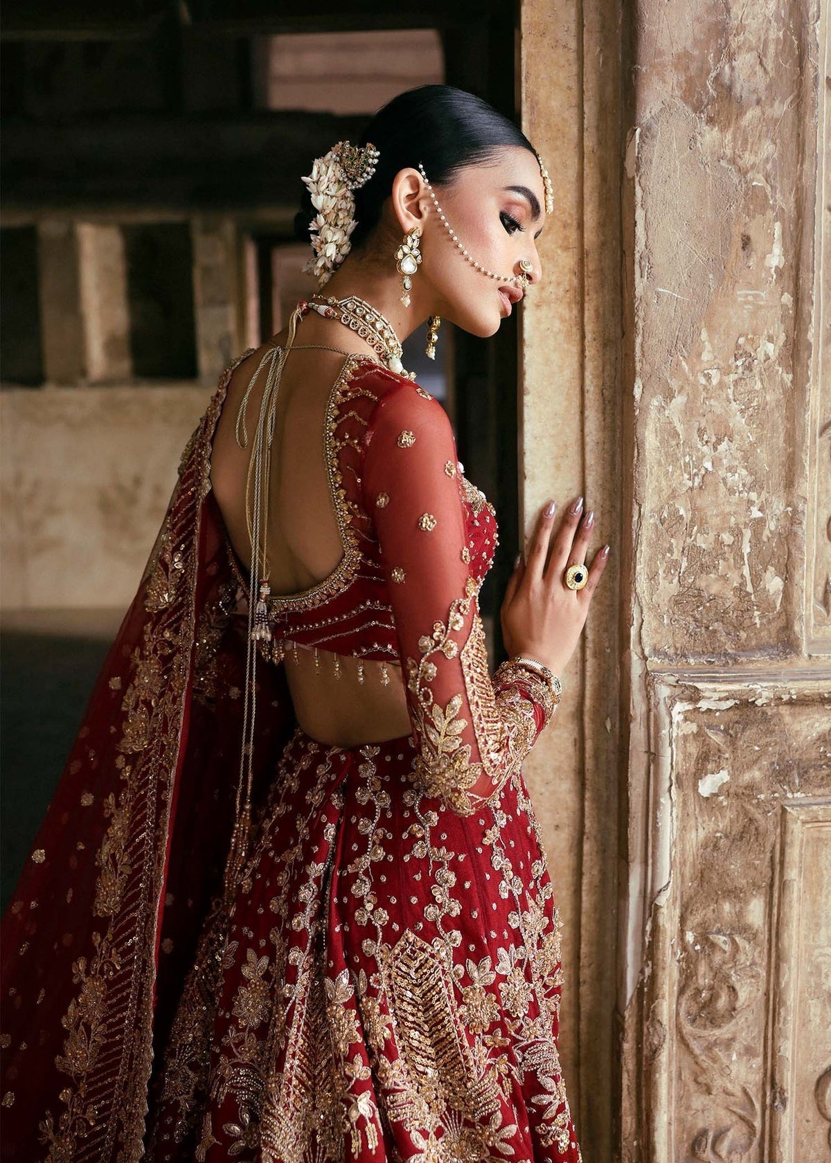 Akbar Aslam | Rajkumari Bridals | Rajbano by Akbar Aslam - Designer Dress - Type: Ladies Clothes - Available at Libayah - 100% Original