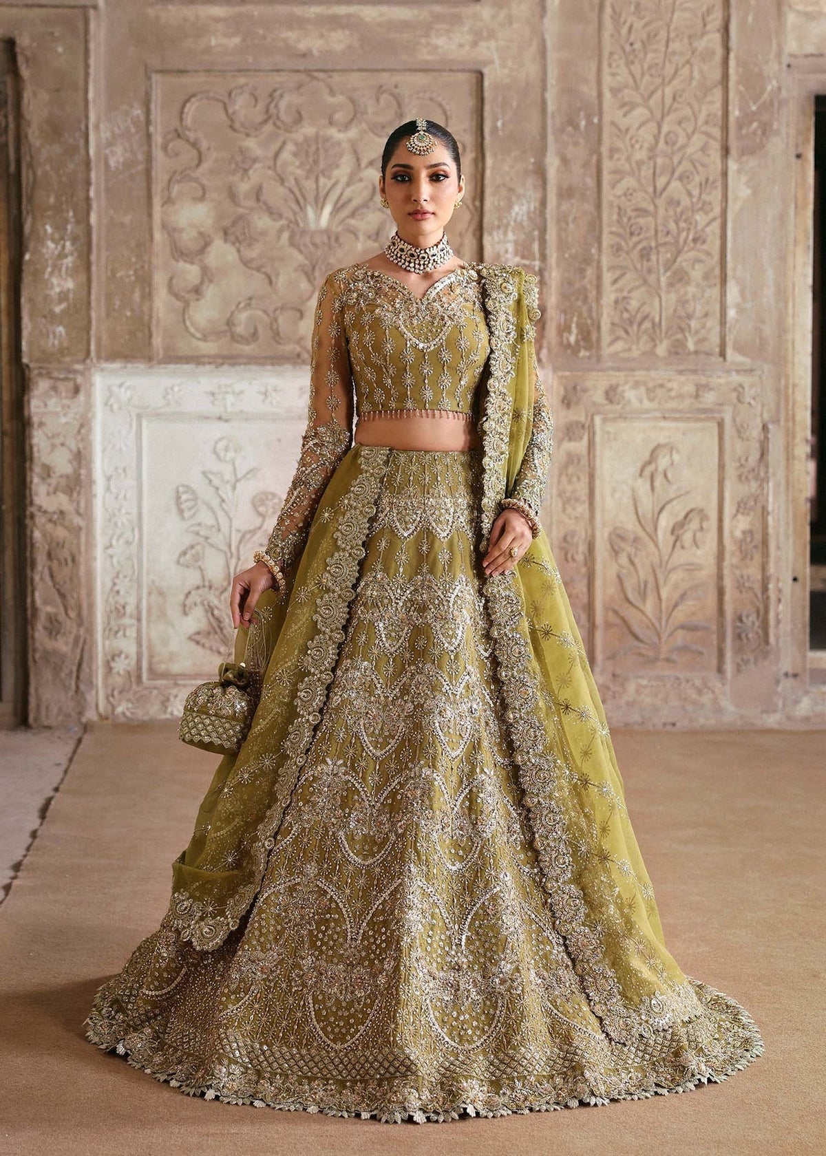 Akbar Aslam | Rajkumari Bridals | Zarnigar by Akbar Aslam - Designer Dress - Type: Ladies Clothes - Available at Libayah - 100% Original