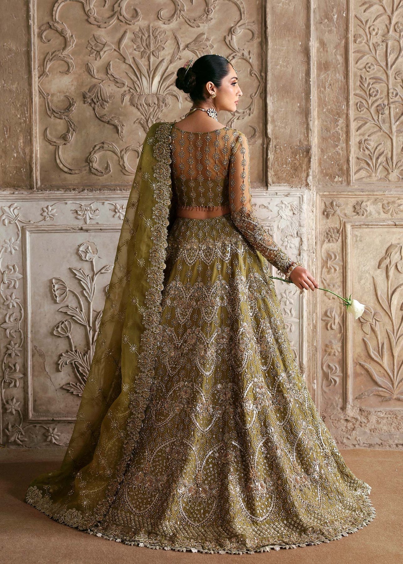 Akbar Aslam | Rajkumari Bridals | Zarnigar by Akbar Aslam - Designer Dress - Type: Ladies Clothes - Available at Libayah - 100% Original