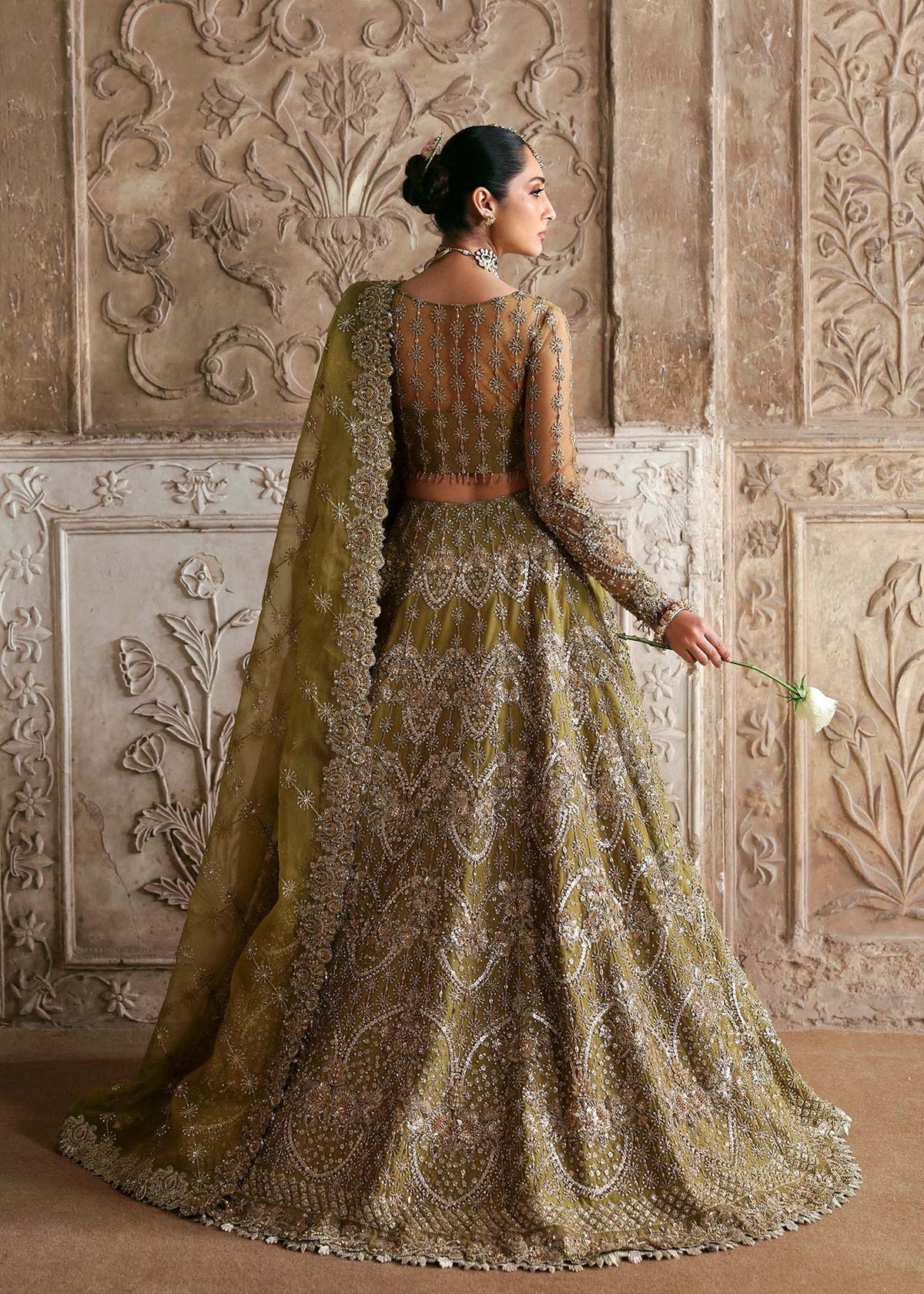 Akbar Aslam | Rajkumari Bridals | Zarnigar by Akbar Aslam - Designer Dress - Type: Ladies Clothes - Available at Libayah - 100% Original