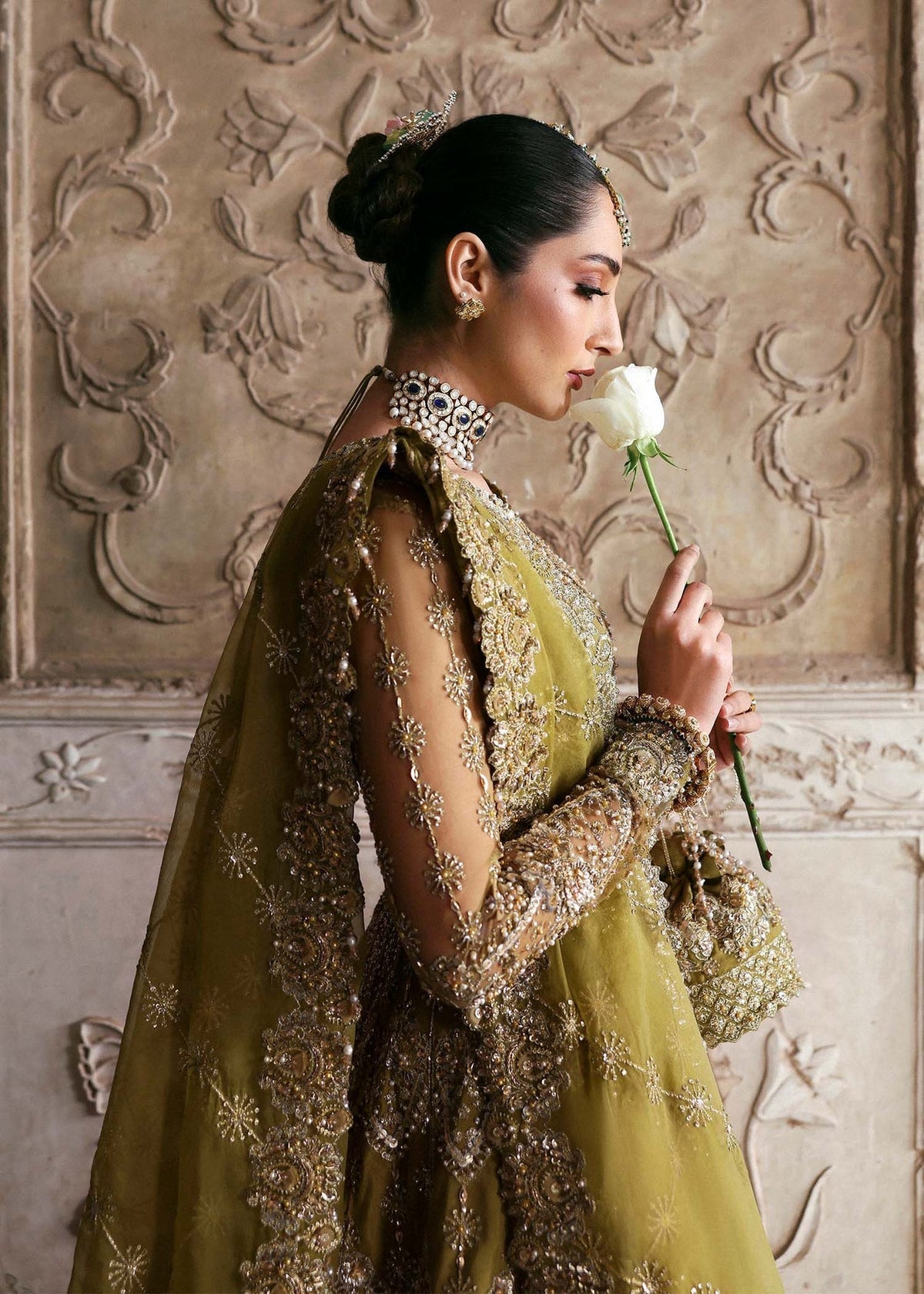 Akbar Aslam | Rajkumari Bridals | Zarnigar by Akbar Aslam - Designer Dress - Type: Ladies Clothes - Available at Libayah - 100% Original