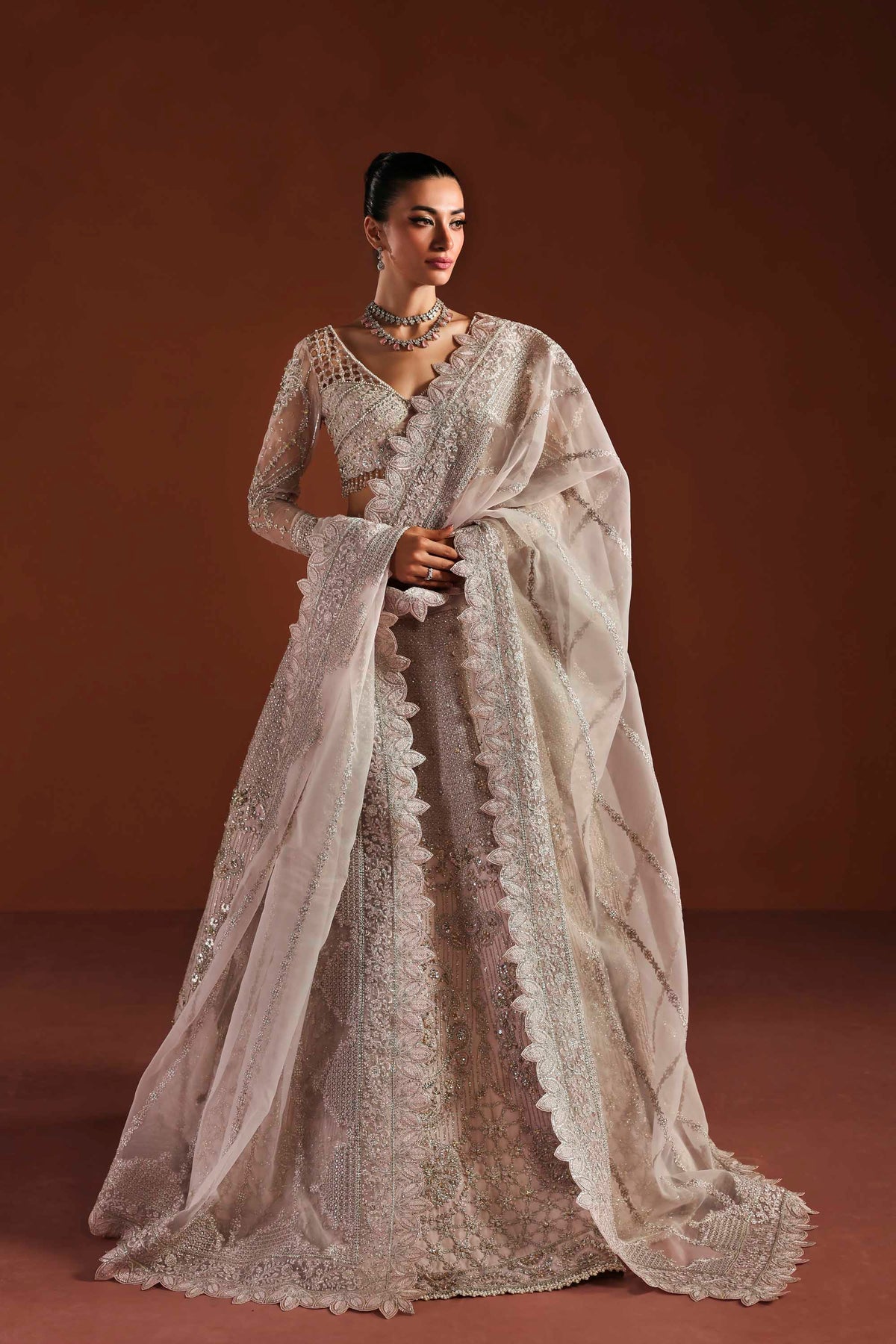 Akbar Aslam | Luxury Formals | Willow - Designer Dress - Type : Ladies Clothes - Available at Libayah - 100% Original