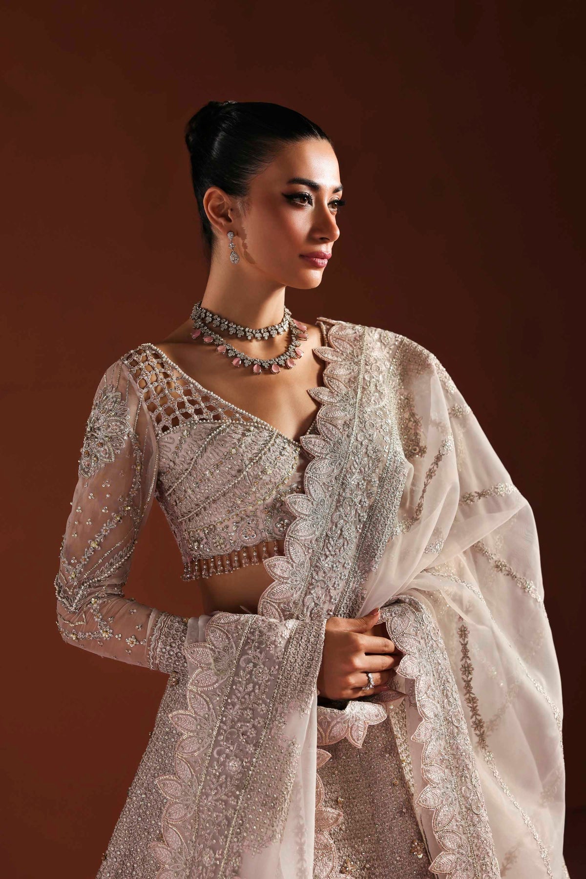 Akbar Aslam | Luxury Formals | Willow - Designer Dress - Type : Ladies Clothes - Available at Libayah - 100% Original