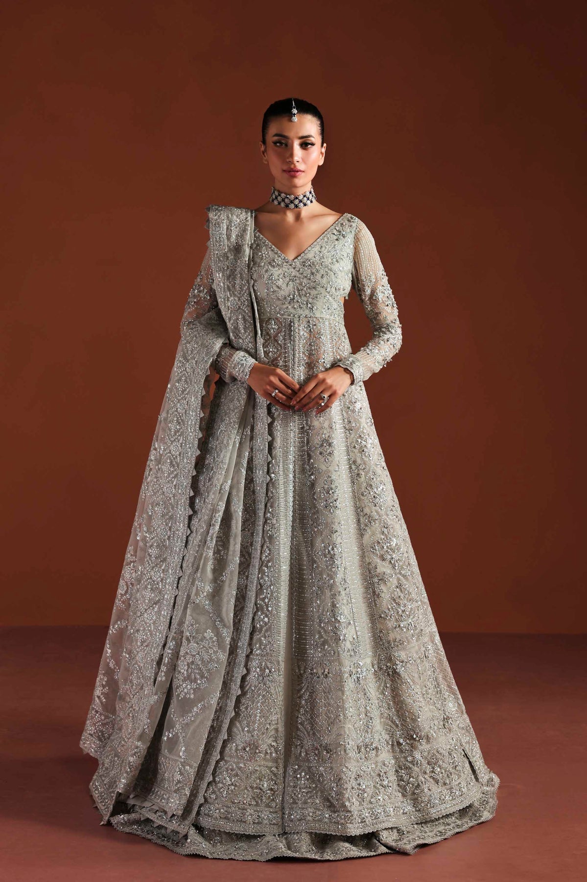 Akbar Aslam | Luxury Formals | Eden - Designer Dress - Type : Ladies Clothes - Available at Libayah - 100% Original
