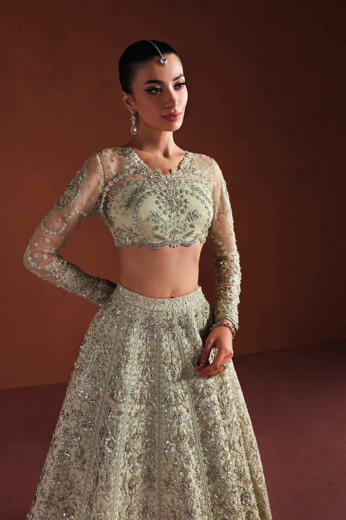Akbar Aslam | Luxury Formals | Fable - Designer Dress - Type : Ladies Clothes - Available at Libayah - 100% Original