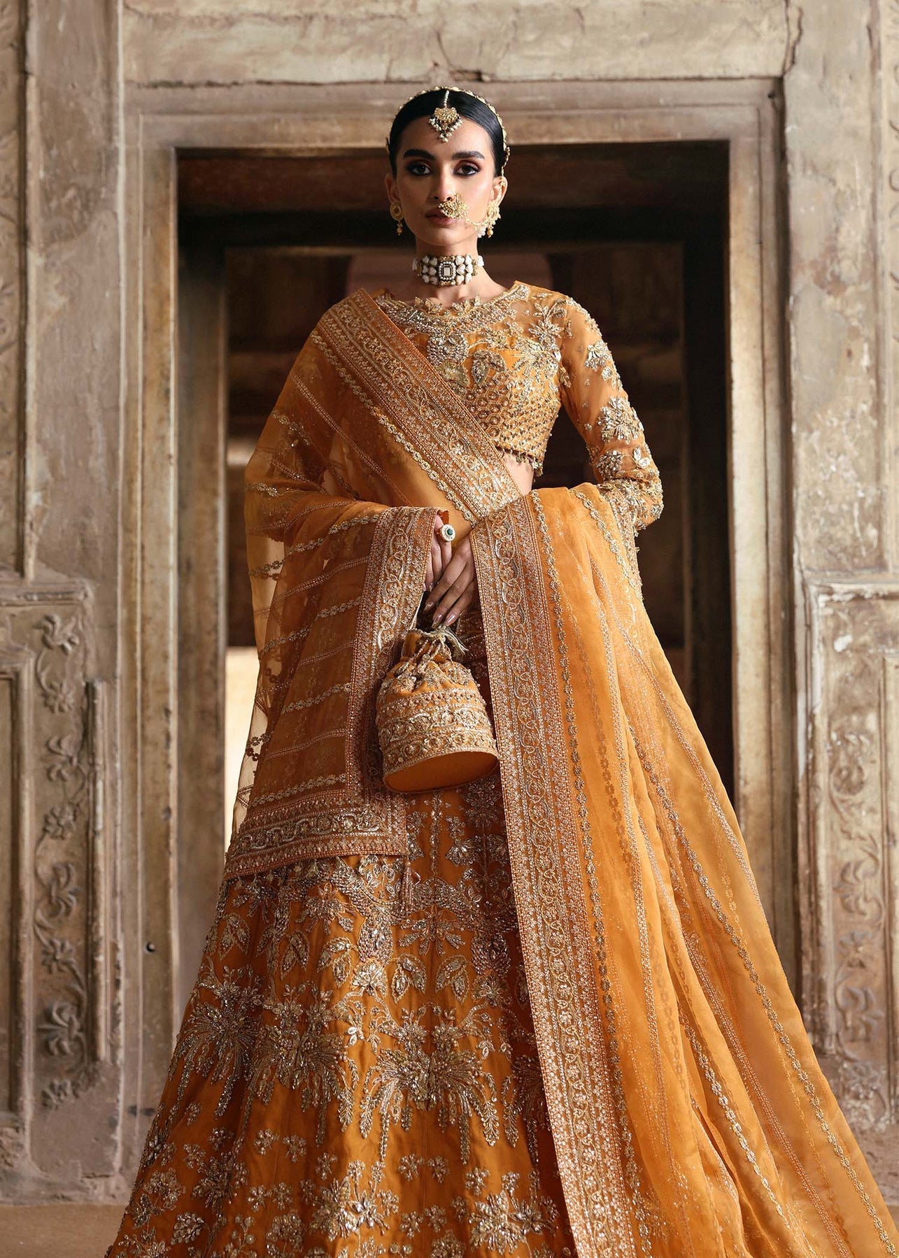 Akbar Aslam | Rajkumari Bridals | Noorani by Akbar Aslam - Designer Dress - Type: Ladies Clothes - Available at Libayah - 100% Original