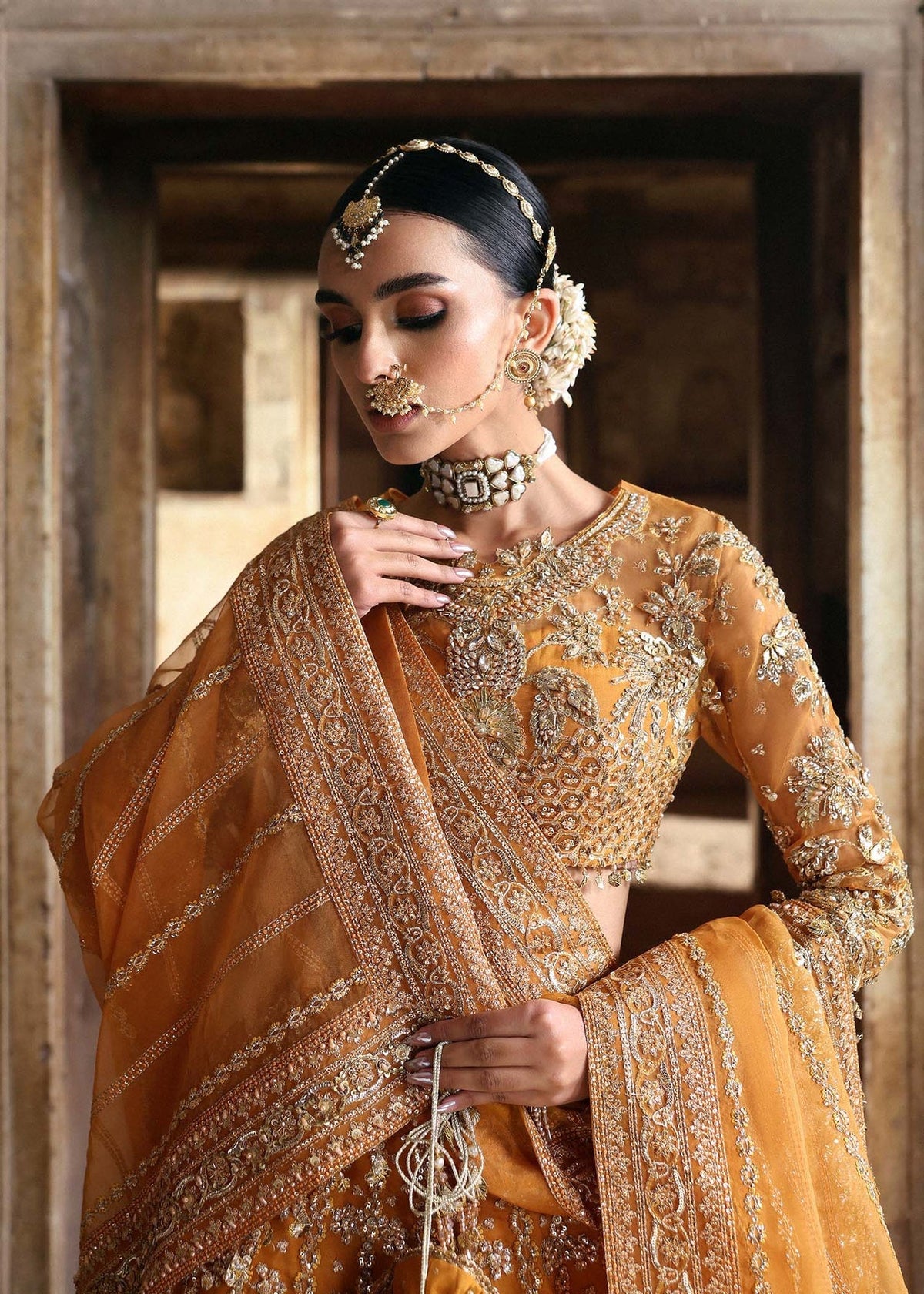 Akbar Aslam | Rajkumari Bridals | Noorani by Akbar Aslam - Designer Dress - Type: Ladies Clothes - Available at Libayah - 100% Original