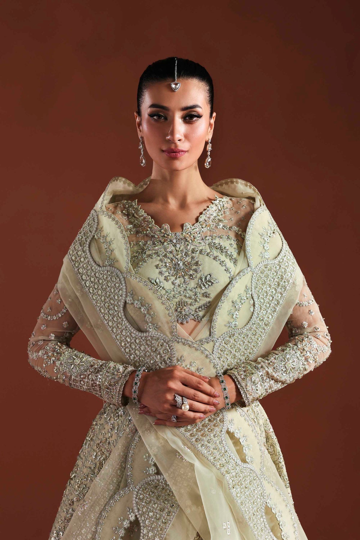 Akbar Aslam | Luxury Formals | Fable - Designer Dress - Type : Ladies Clothes - Available at Libayah - 100% Original