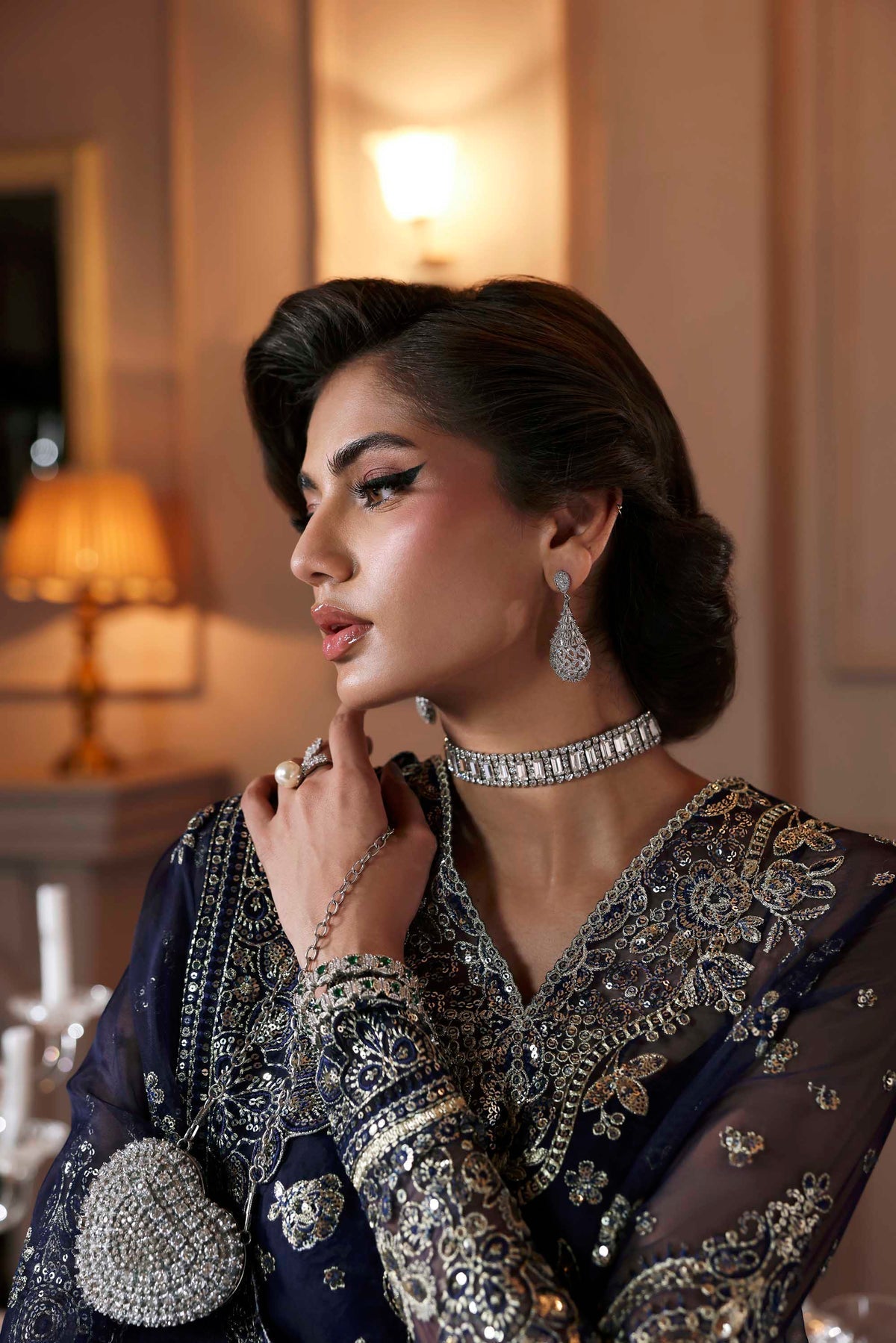 Akbar Aslam | Deewani Wedding Formals | Zarpari by Akbar Aslam - Designer Dress  - Type : Ladies Clothes - Available at Libayah - 100% Original 