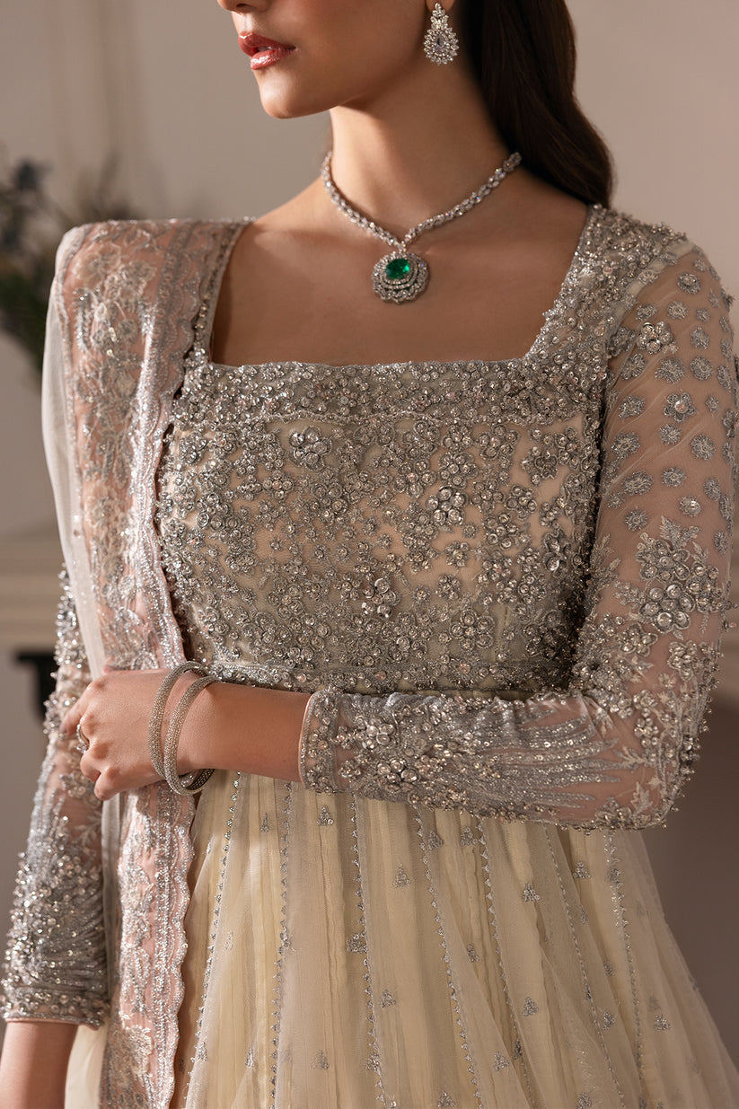 Raja Salahuddin | Love After Love Eid Edit 25 | Marshmallow by Raja Salahuddin - Designer Dress  - Type : Ladies Clothes - Available at Libayah - 100% Original 