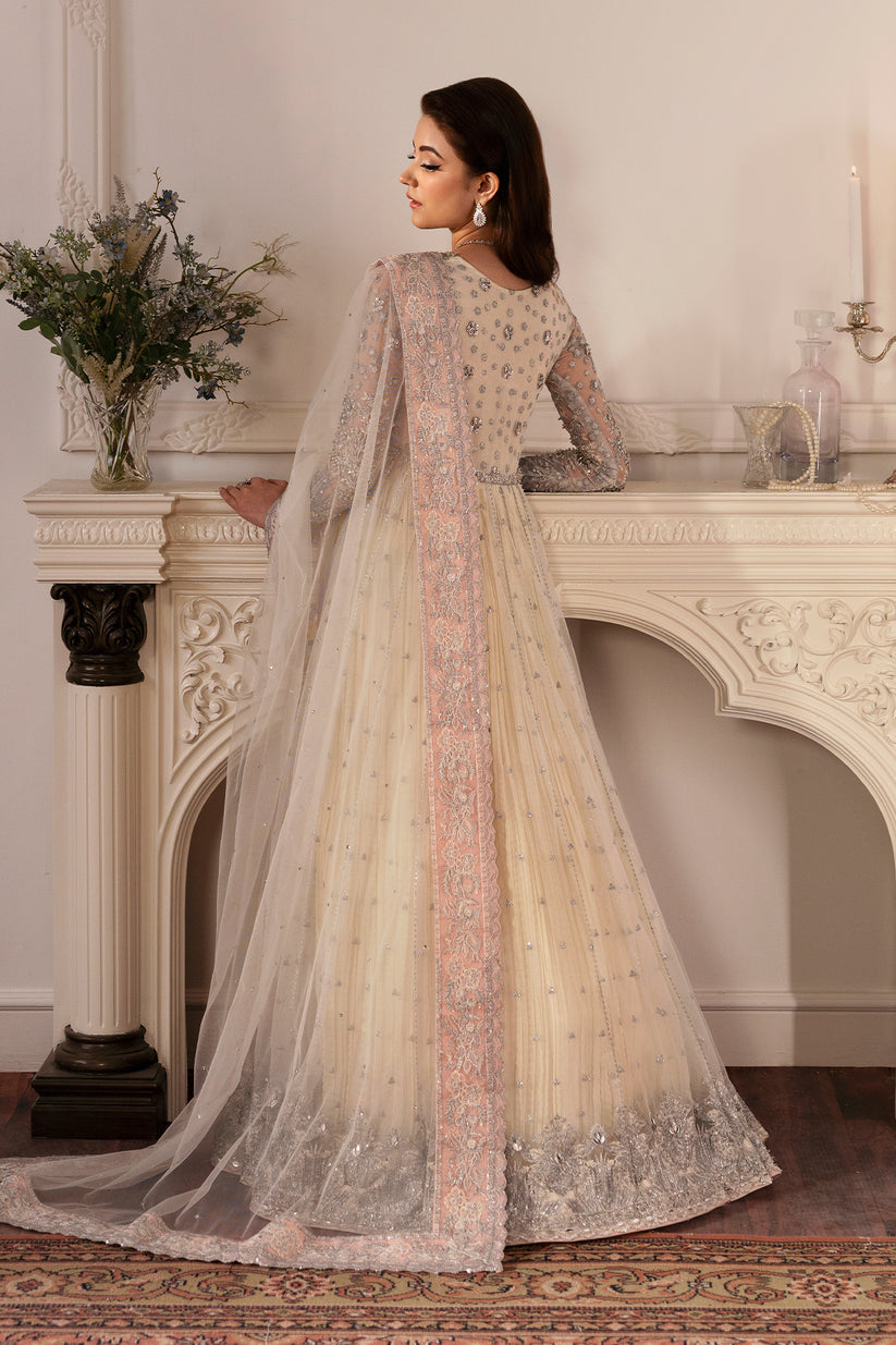 Raja Salahuddin | Love After Love Eid Edit 25 | Marshmallow by Raja Salahuddin - Designer Dress  - Type : Ladies Clothes - Available at Libayah - 100% Original 