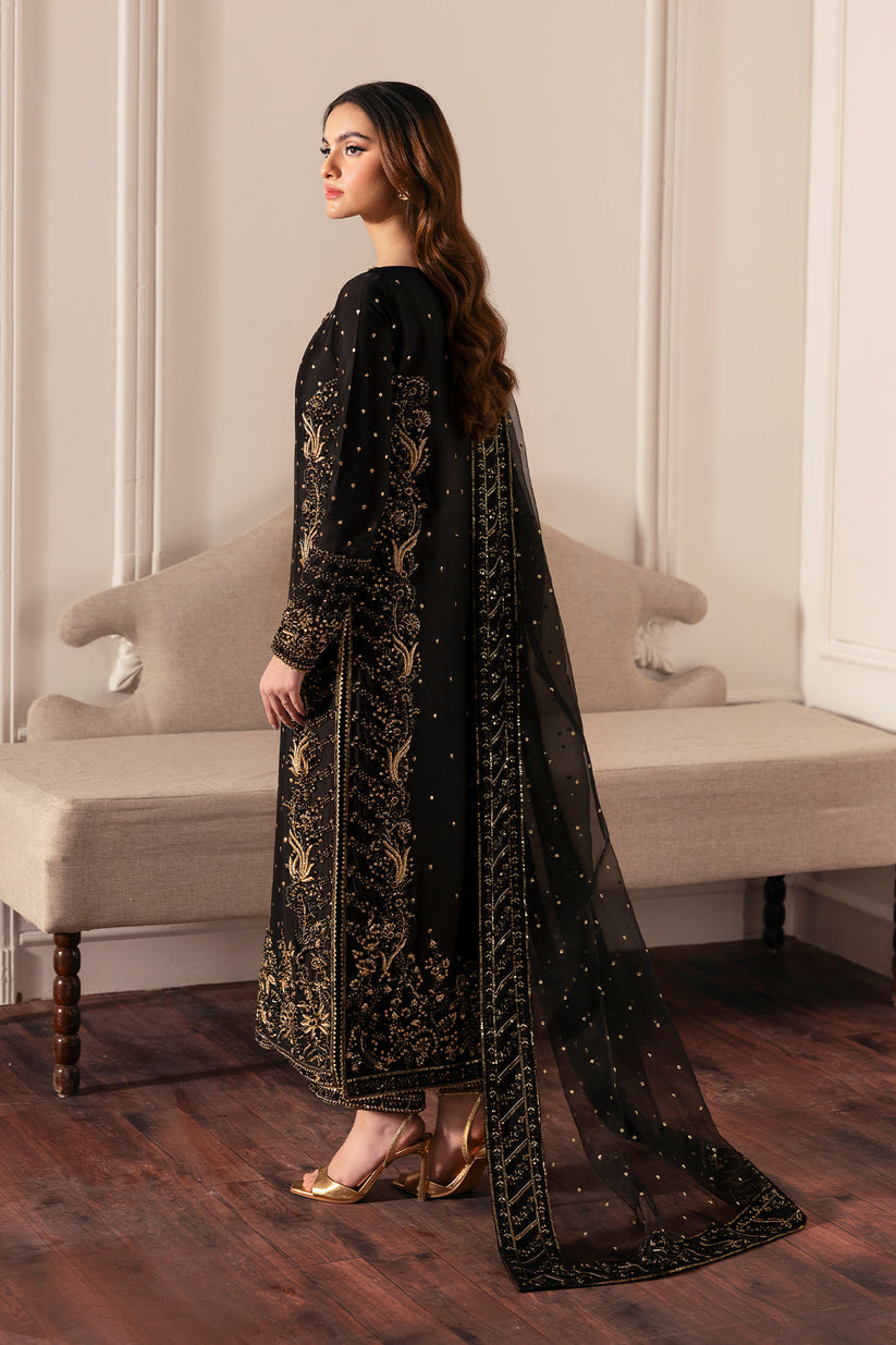Raja Salahuddin | Love After Love Eid Edit 25 | Inky by Raja Salahuddin - Designer Dress  - Type : Ladies Clothes - Available at Libayah - 100% Original 