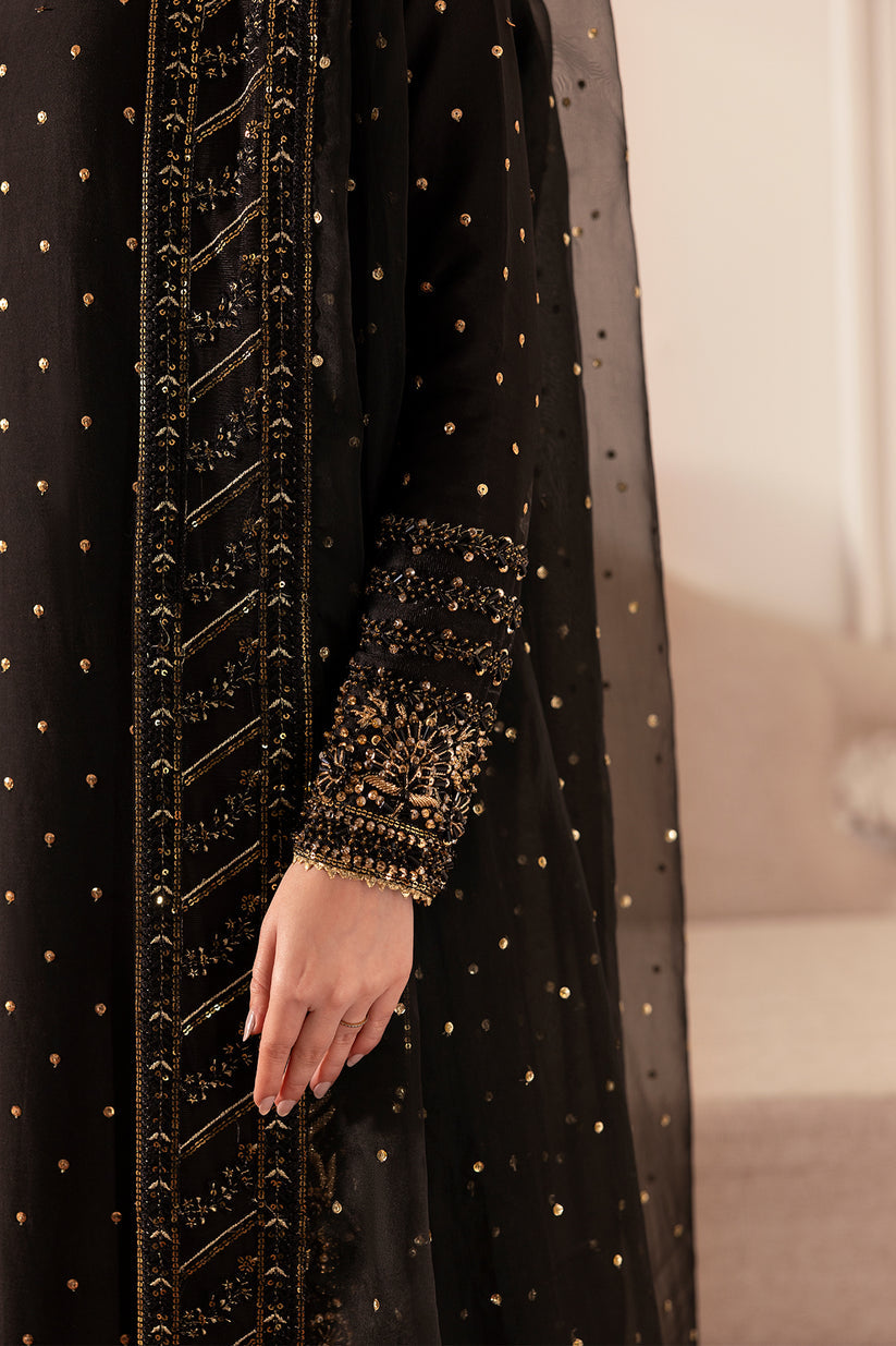Raja Salahuddin | Love After Love Eid Edit 25 | Inky by Raja Salahuddin - Designer Dress  - Type : Ladies Clothes - Available at Libayah - 100% Original 