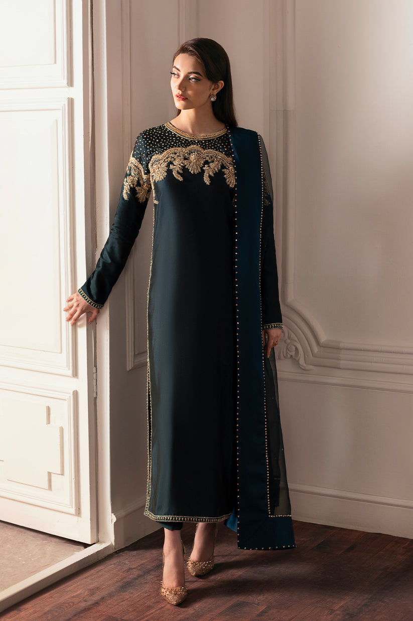 Raja Salahuddin | Love Aft er Love Eid Edit 25 |Galaxy by Raja Salahuddin - Designer Dress  - Type : Ladies Clothes - Available at Libayah - 100% Original 