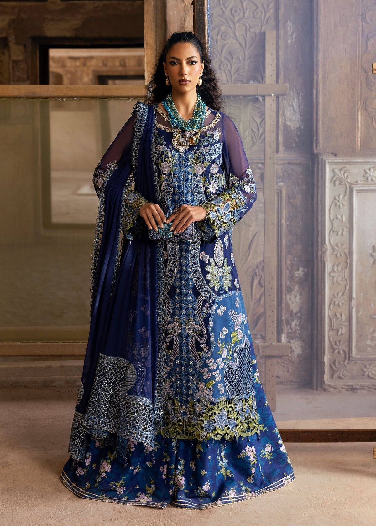 Sardinia | Chiffons Edit | Maya by Sardinia - Designer Dress  - Type : Ladies Clothes - Available at Libayah - 100% Original 