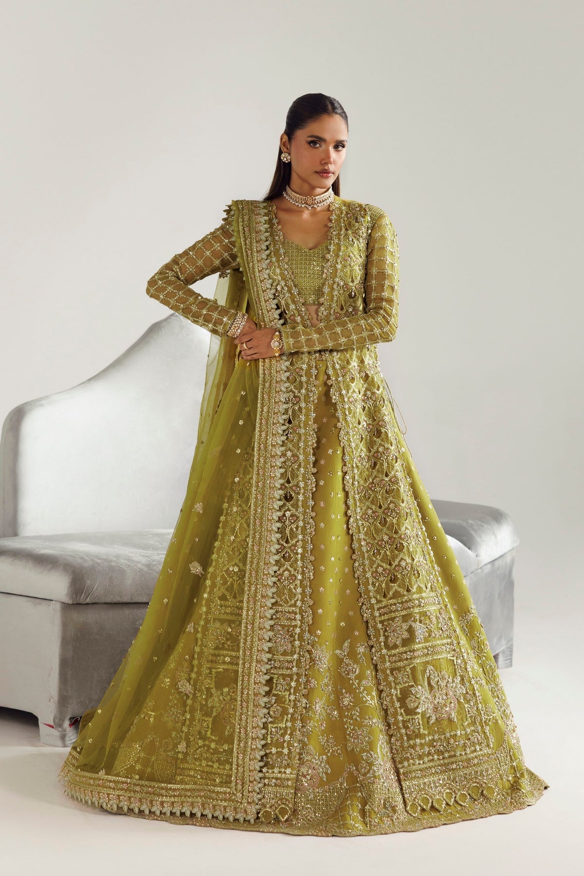 Akbar Aslam | Luxury Formals | Daria by Akbar Aslam - Designer Dress  - Type : Ladies Clothes - Available at Libayah - 100% Original 