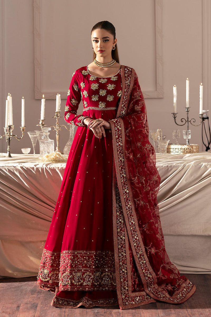 Raja Salahuddin | Love After Love Eid Edit 25 | Poppy by Raja Salahuddin - Designer Dress  - Type : Ladies Clothes - Available at Libayah - 100% Original 