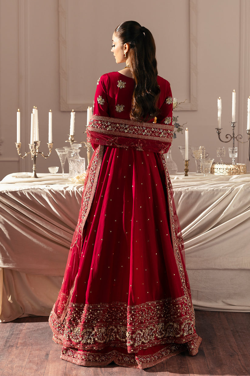 Raja Salahuddin | Love After Love Eid Edit 25 | Poppy by Raja Salahuddin - Designer Dress  - Type : Ladies Clothes - Available at Libayah - 100% Original 