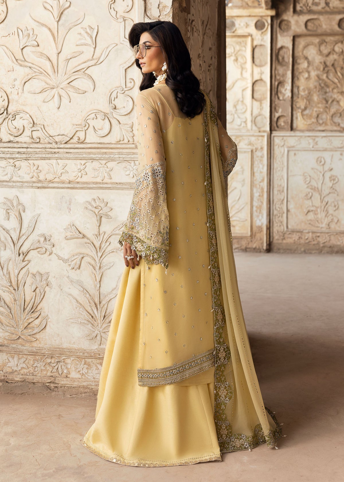 Sardinia | Chiffons Edit | Haseena by Sardinia - Designer Dress  - Type : Ladies Clothes - Available at Libayah - 100% Original 