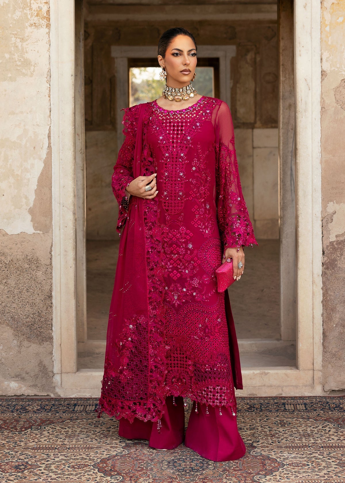 Sardinia | Chiffons Edit | Meera by Sardinia - Designer Dress  - Type : Ladies Clothes - Available at Libayah - 100% Original 