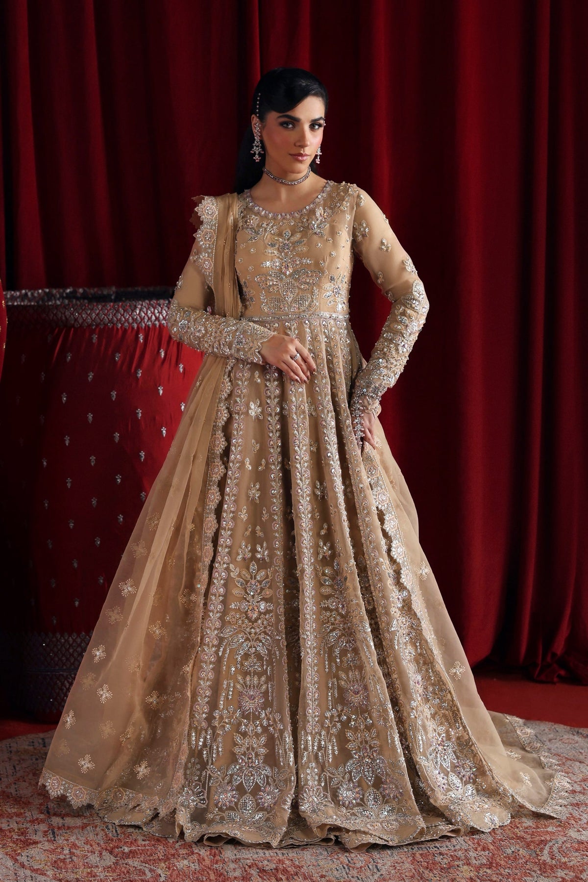 Akbar Aslam | Luxury Formals | Parisa by Akbar Aslam - Designer Dress  - Type : Ladies Clothes - Available at Libayah - 100% Original 