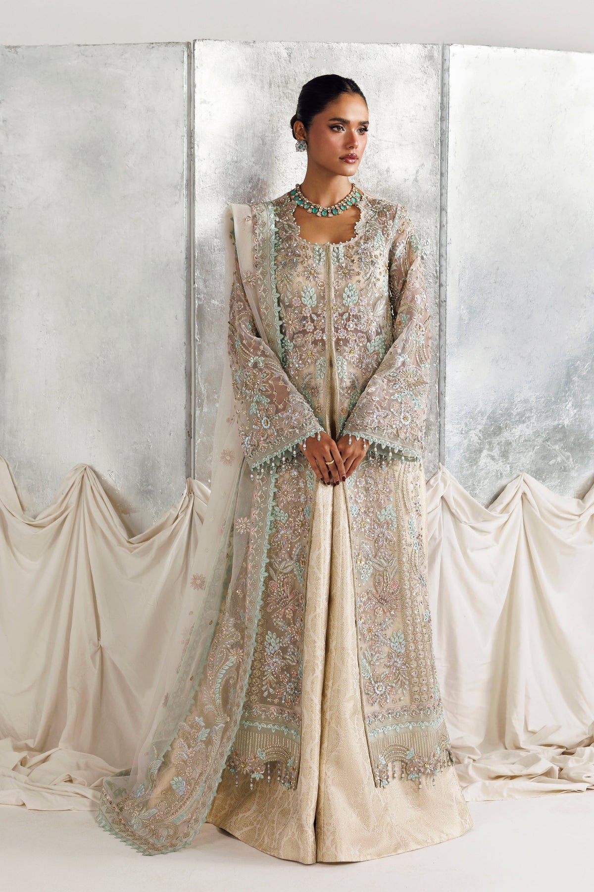 Akbar Aslam | Luxury Formals | Ruya by Akbar Aslam - Designer Dress  - Type : Ladies Clothes - Available at Libayah - 100% Original 