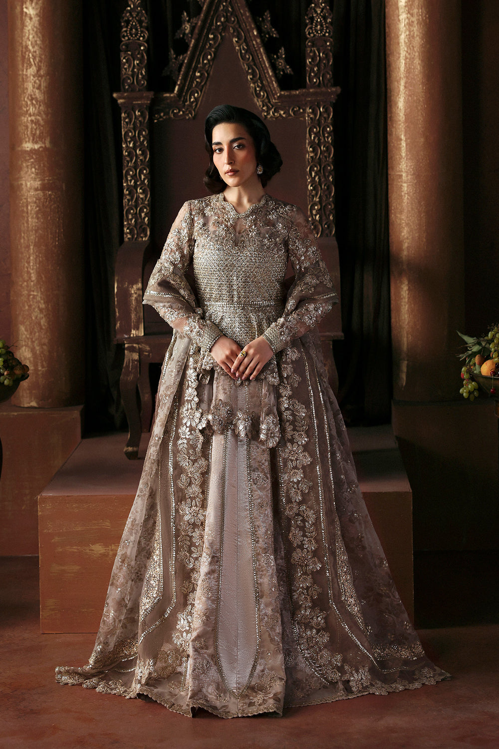Afrozeh | La Fuchsia 26 | PRIESTESS by Afrozeh - Designer Dress  - Type : Ladies Clothes - Available at Libayah - 100% Original 
