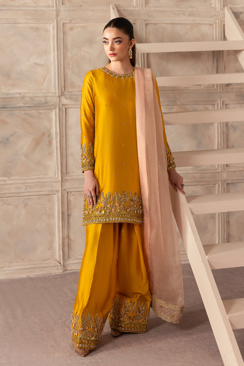 Raja Salahuddin | Love After Love Eid Edit 25 | Dafodil by Raja Salahuddin - Designer Dress  - Type : Ladies Clothes - Available at Libayah - 100% Original 