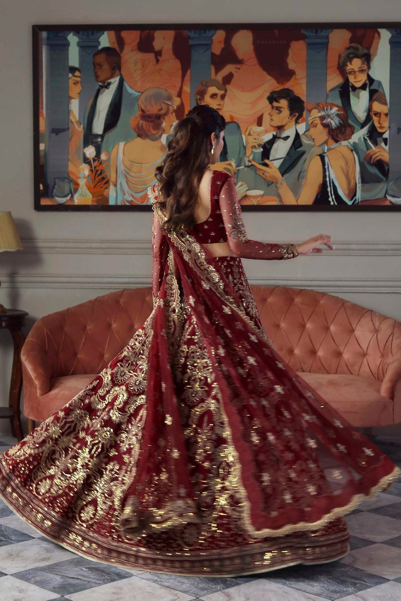 Akbar Aslam | Deewani Wedding Formals | Shahbano by Akbar Aslam - Designer Dress  - Type : Ladies Clothes - Available at Libayah - 100% Original 