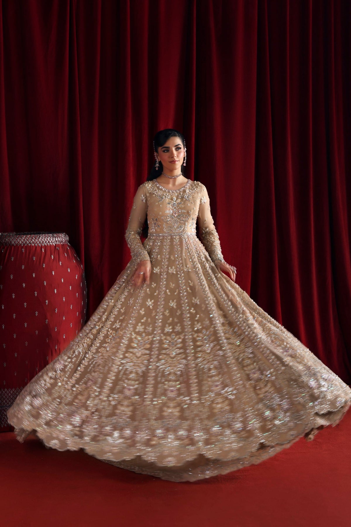 Akbar Aslam | Luxury Formals | Parisa by Akbar Aslam - Designer Dress  - Type : Ladies Clothes - Available at Libayah - 100% Original 