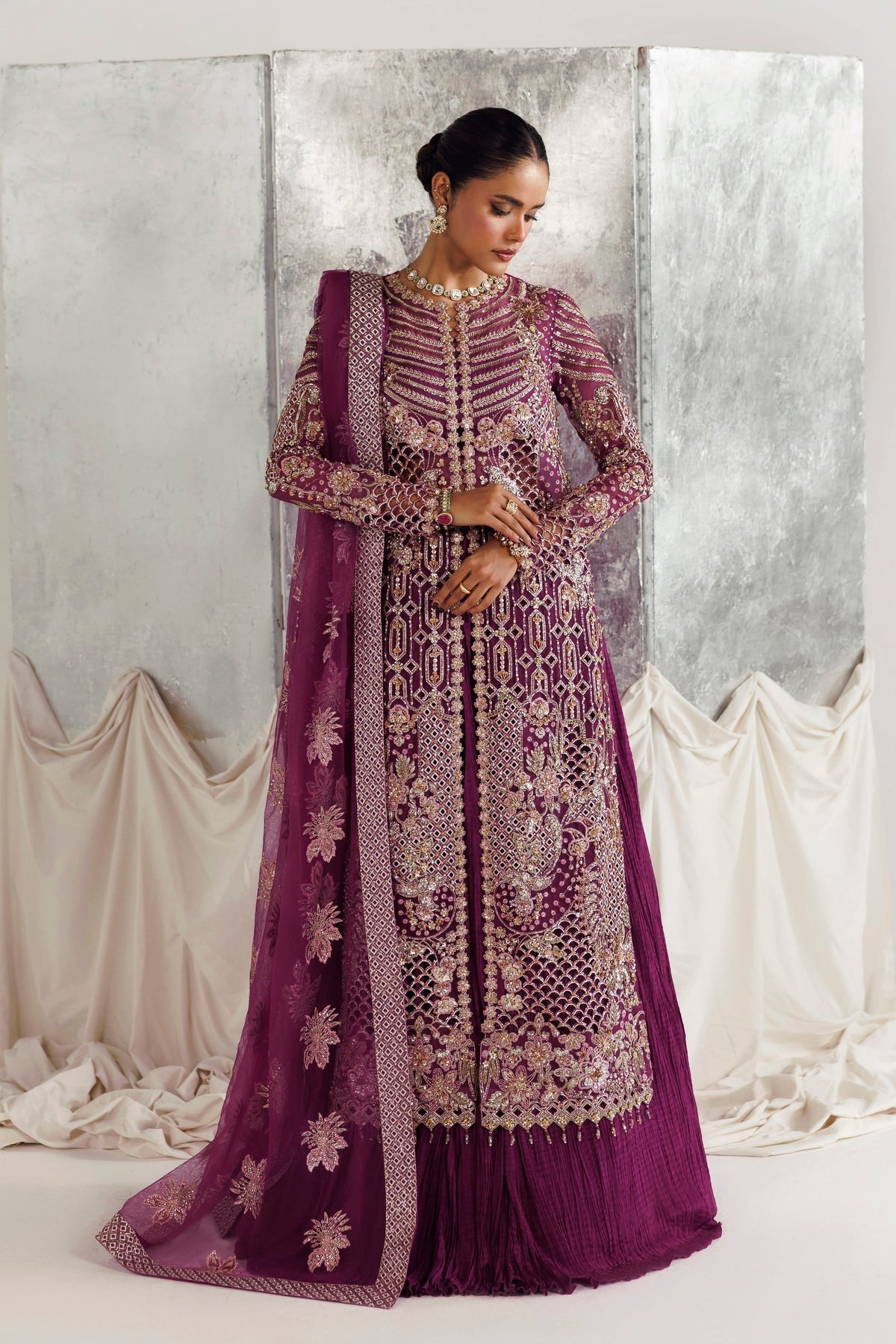 Akbar Aslam | Luxury Formals | Laira by Akbar Aslam - Designer Dress  - Type : Ladies Clothes - Available at Libayah - 100% Original 
