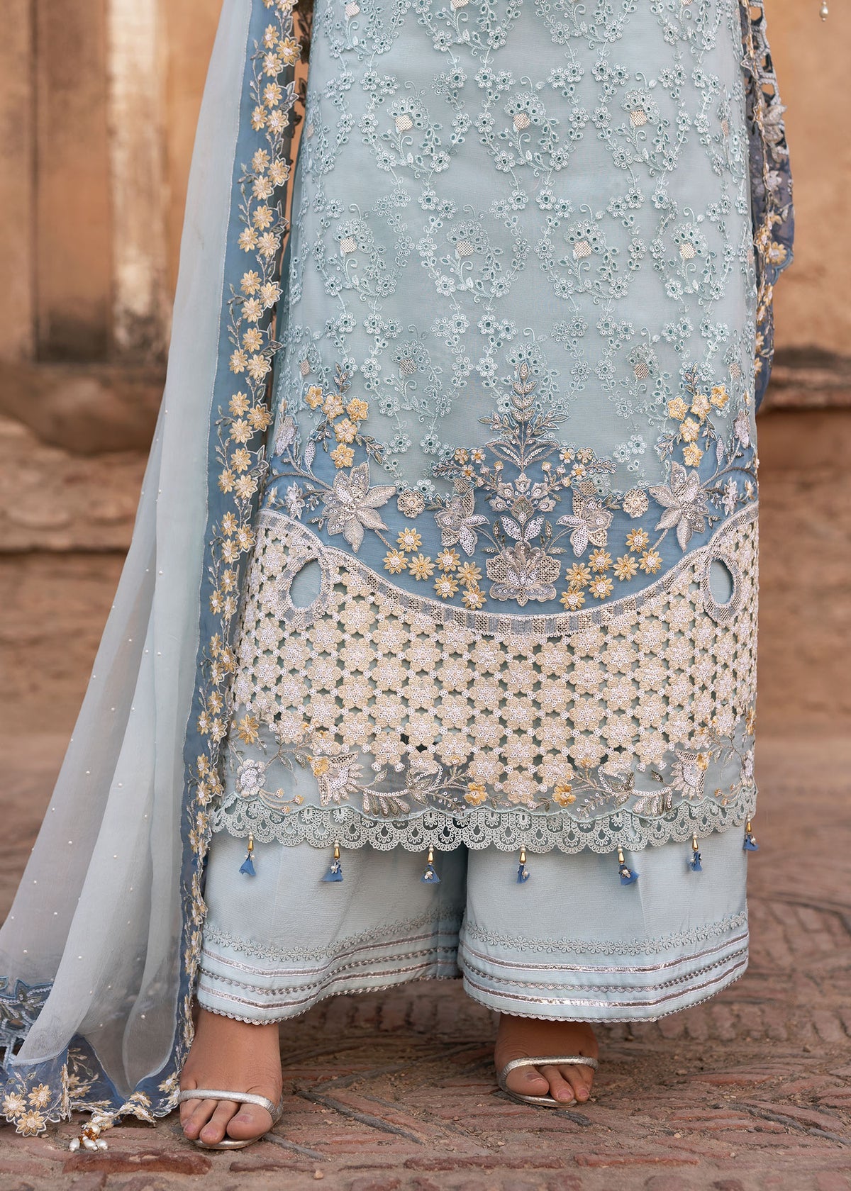 Sardinia | Chiffons Edit | Feroza by Sardinia - Designer Dress  - Type : Ladies Clothes - Available at Libayah - 100% Original 