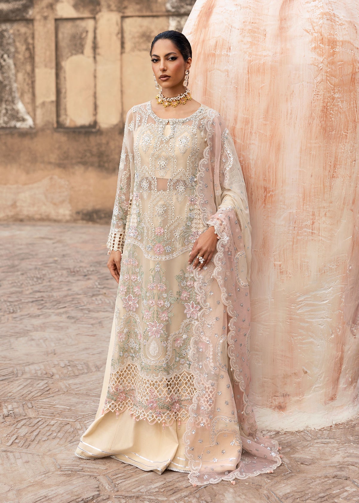 Sardinia | Chiffons Edit | Zohra by Sardinia - Designer Dress  - Type : Ladies Clothes - Available at Libayah - 100% Original 