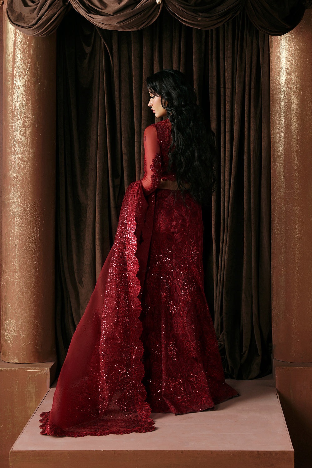 Afrozeh | La Fuchsia 26 | Lover by Afrozeh - Designer Dress  - Type : Ladies Clothes - Available at Libayah - 100% Original 