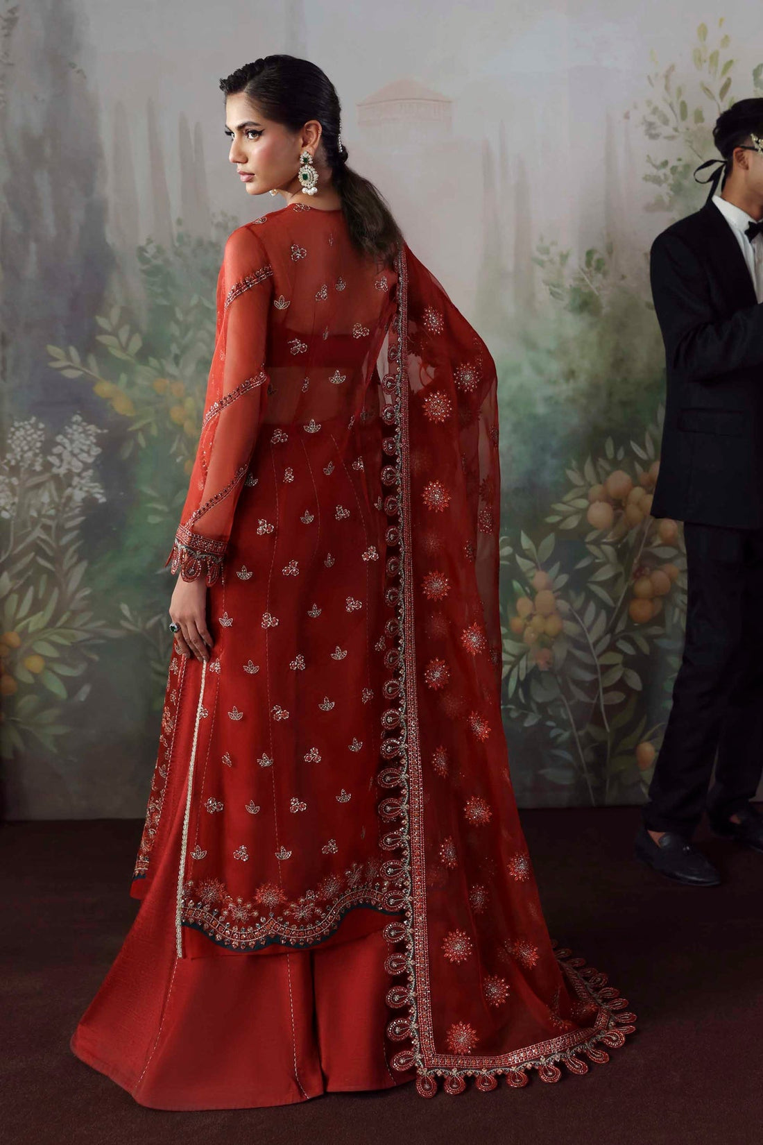 Akbar Aslam | Deewani Wedding Formals | Laalroz by Akbar Aslam - Designer Dress  - Type : Ladies Clothes - Available at Libayah - 100% Original 