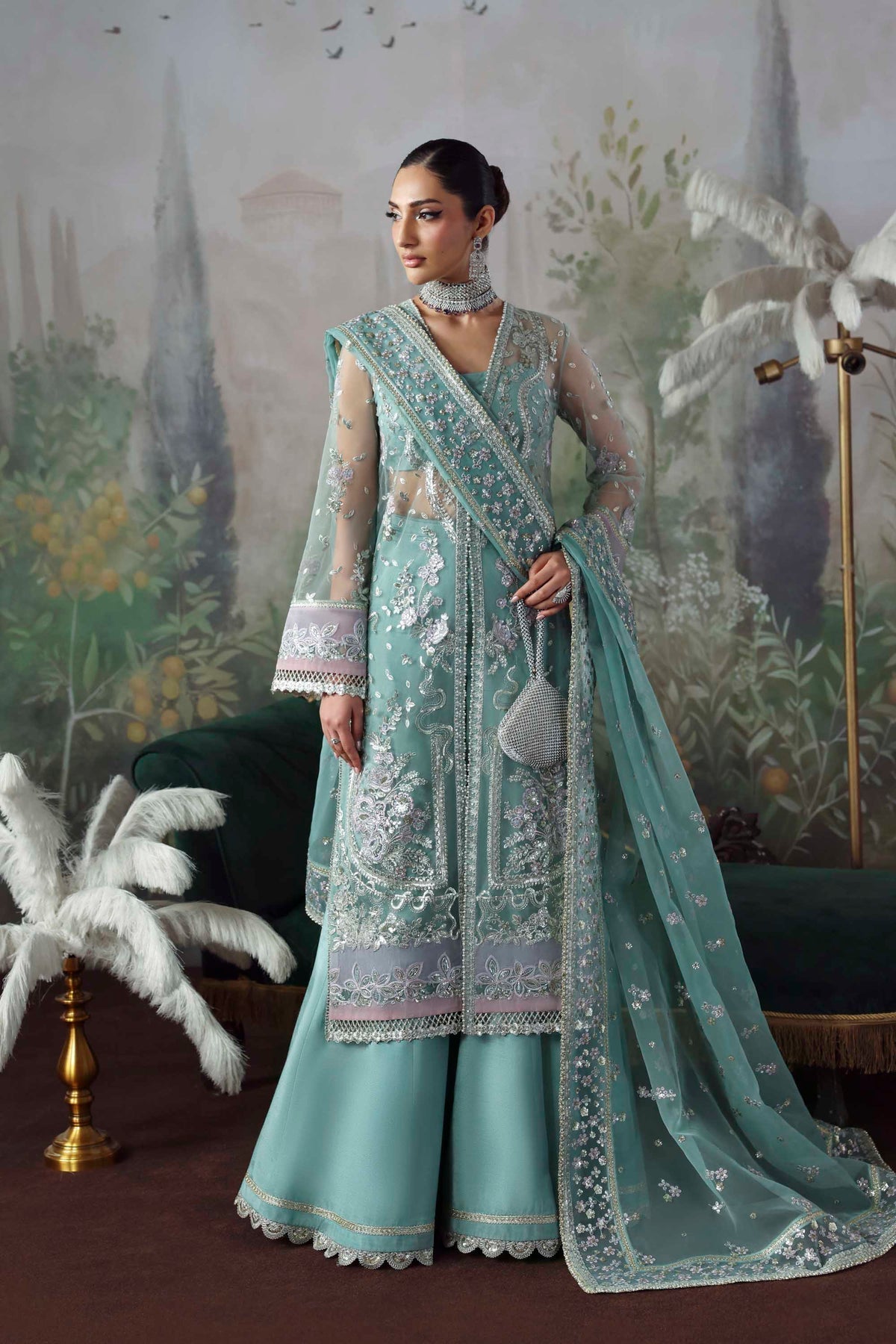 Akbar Aslam | Deewani Wedding Formals | Shahnaz by Akbar Aslam - Designer Dress  - Type : Ladies Clothes - Available at Libayah - 100% Original 