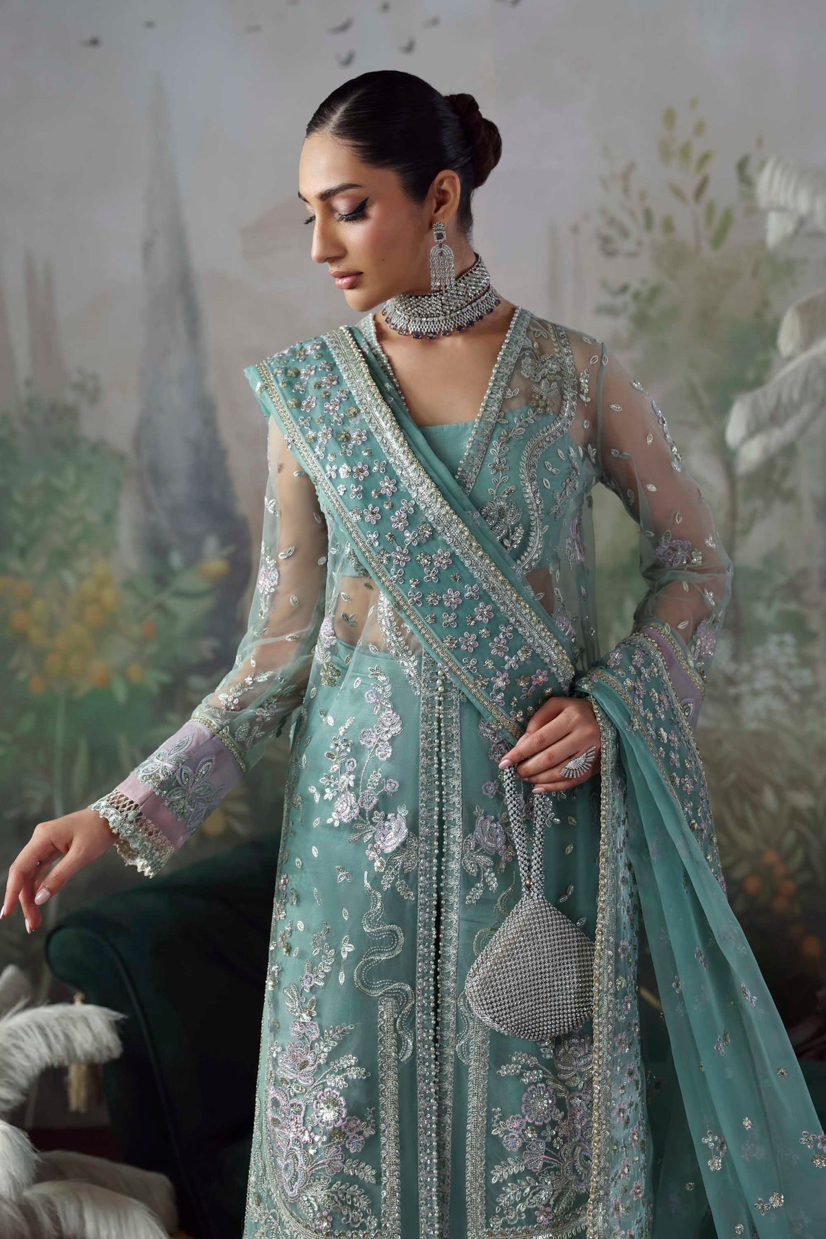 Akbar Aslam | Deewani Wedding Formals | Shahnaz by Akbar Aslam - Designer Dress  - Type : Ladies Clothes - Available at Libayah - 100% Original 