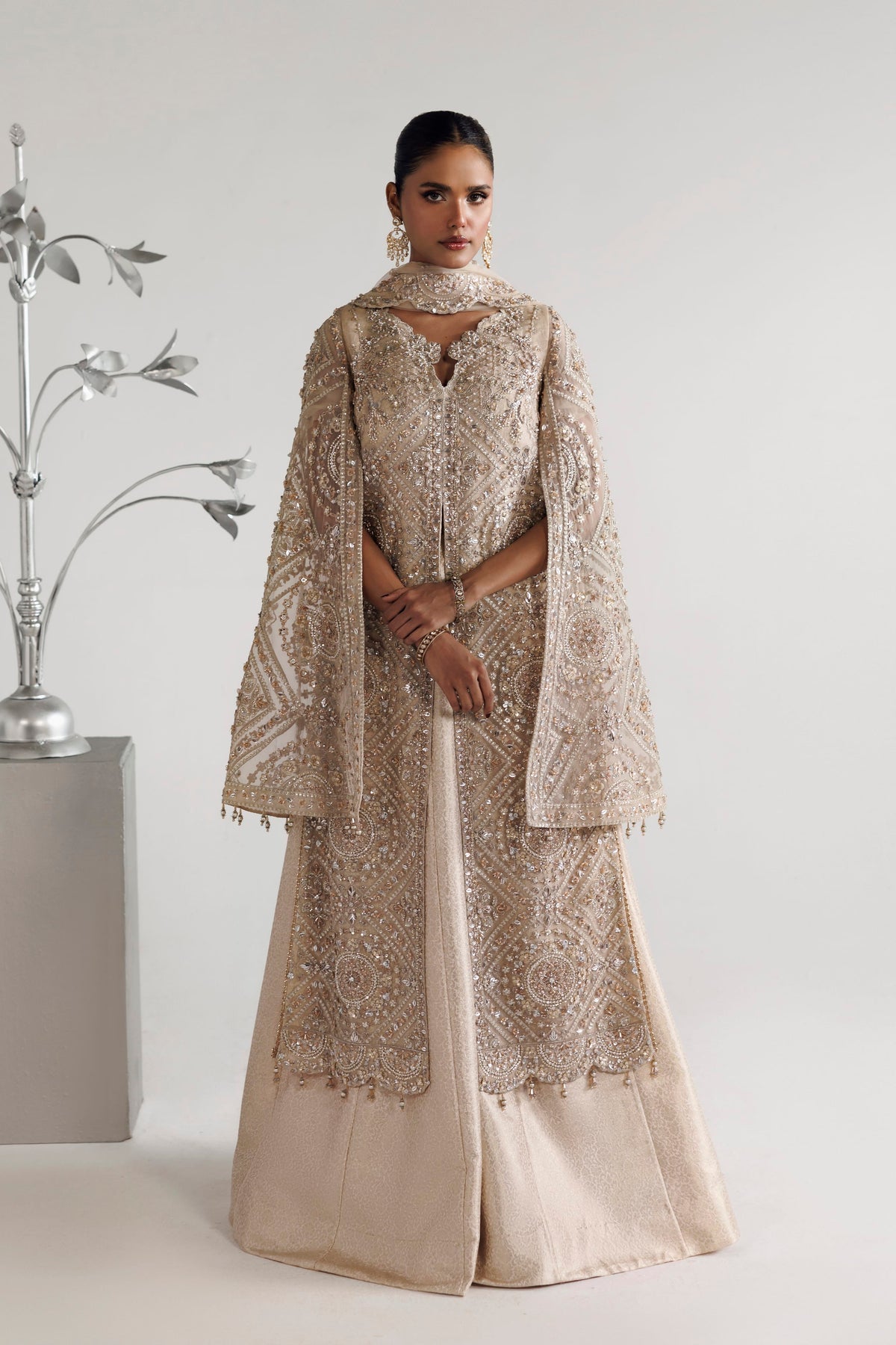 Akbar Aslam | Luxury Formals | Reina by Akbar Aslam - Designer Dress  - Type : Ladies Clothes - Available at Libayah - 100% Original 