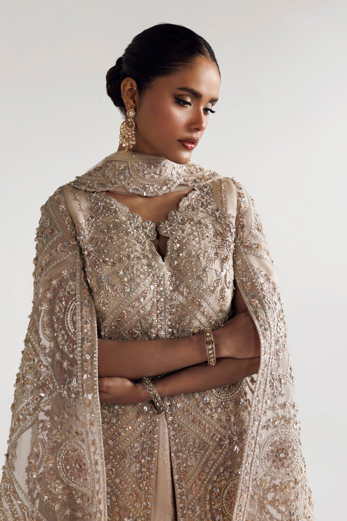 Akbar Aslam | Luxury Formals | Reina by Akbar Aslam - Designer Dress  - Type : Ladies Clothes - Available at Libayah - 100% Original 