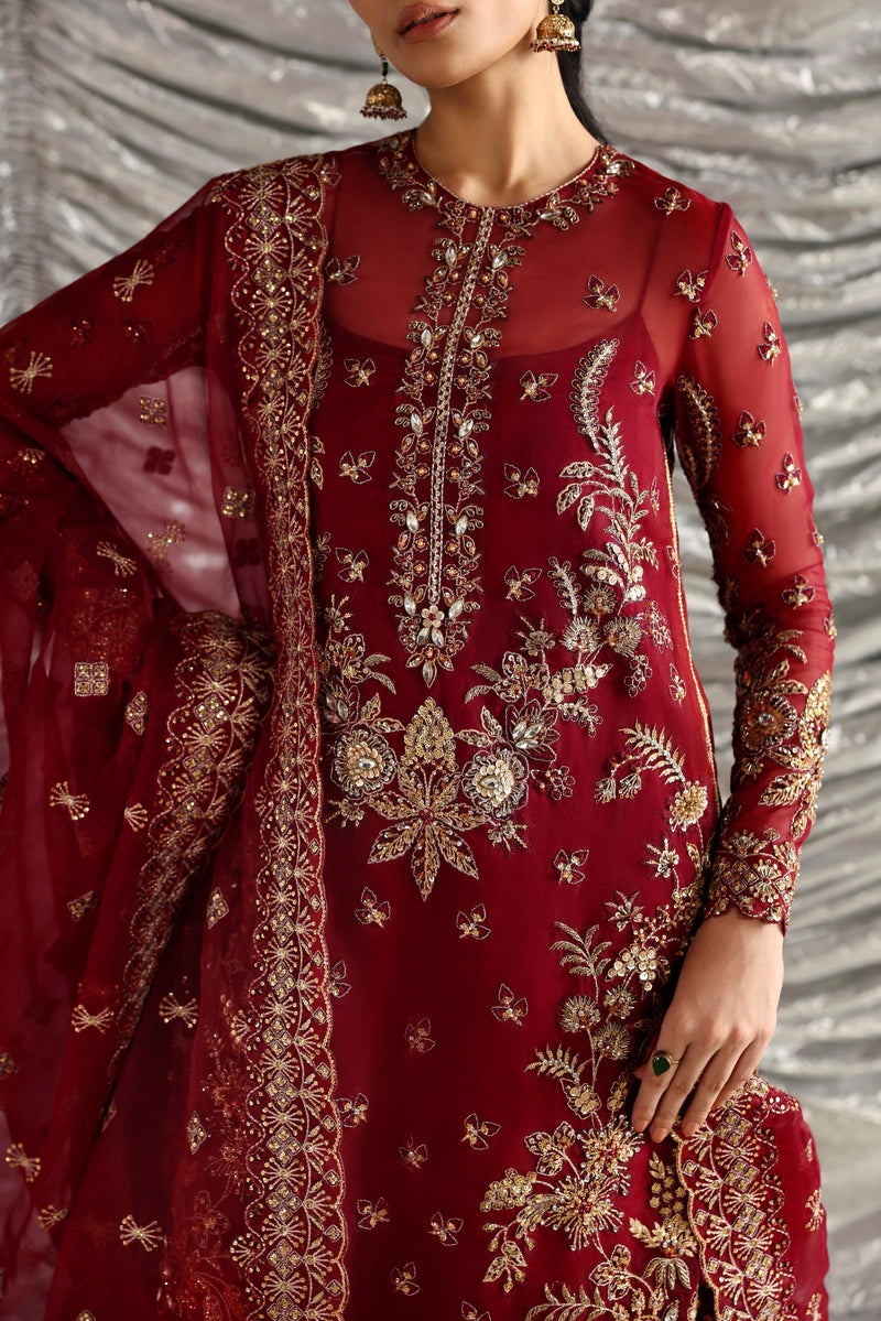 Akbar Aslam | Luxury Formals | Dilafroz by Akbar Aslam - Designer Dress  - Type : Ladies Clothes - Available at Libayah - 100% Original 