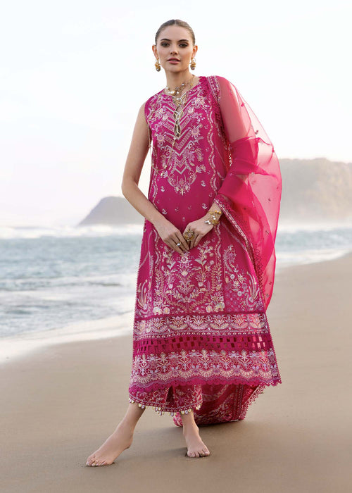 Kanwal Malik | Elysia Luxury Lawn 25 | Evaline by Kanwal Malik - Designer Dress - Type: Ladies Clothes - Available at Libayah - 100% Original