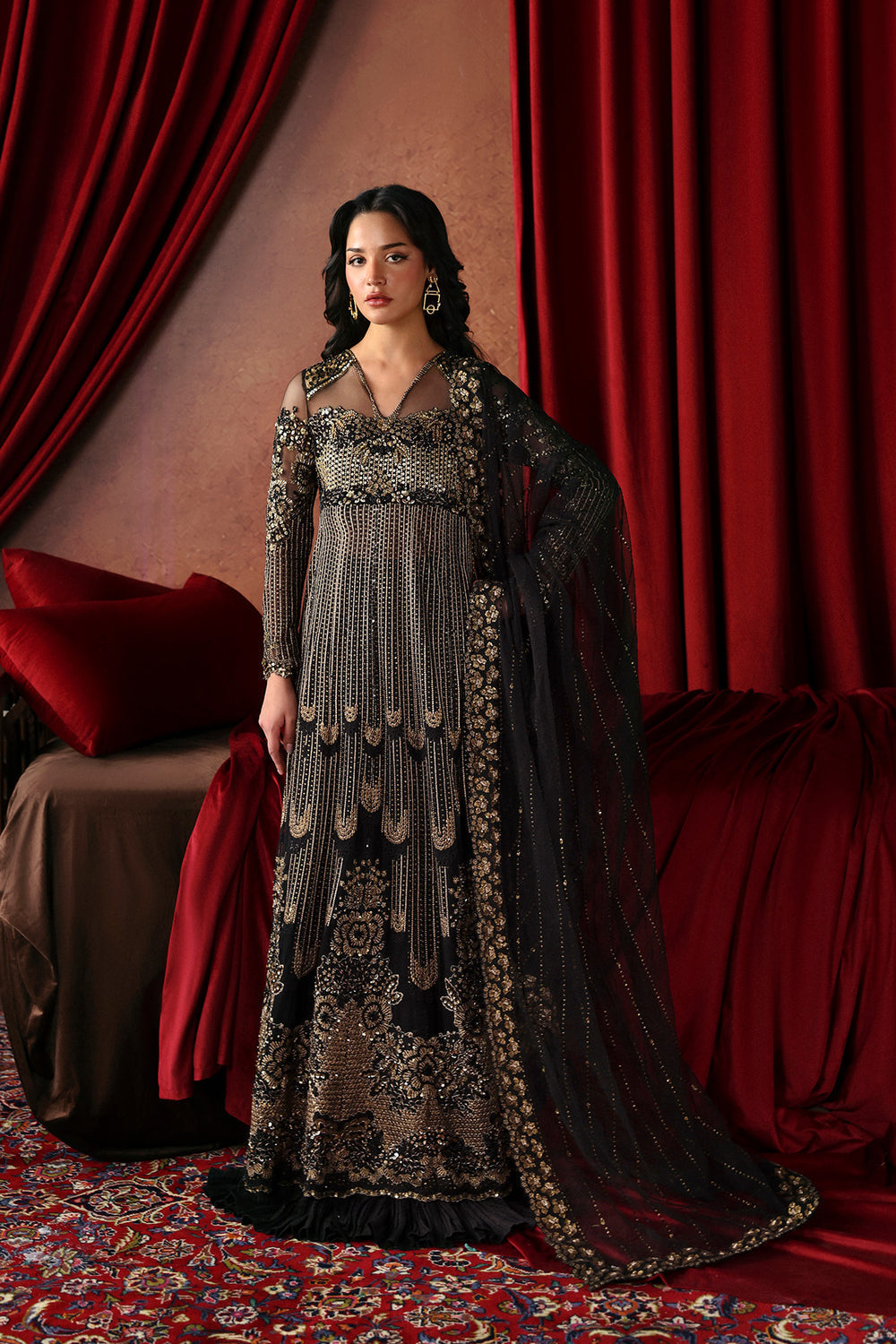 Afrozeh | La Fuchsia 26 | Chariot by Afrozeh - Designer Dress  - Type : Ladies Clothes - Available at Libayah - 100% Original 